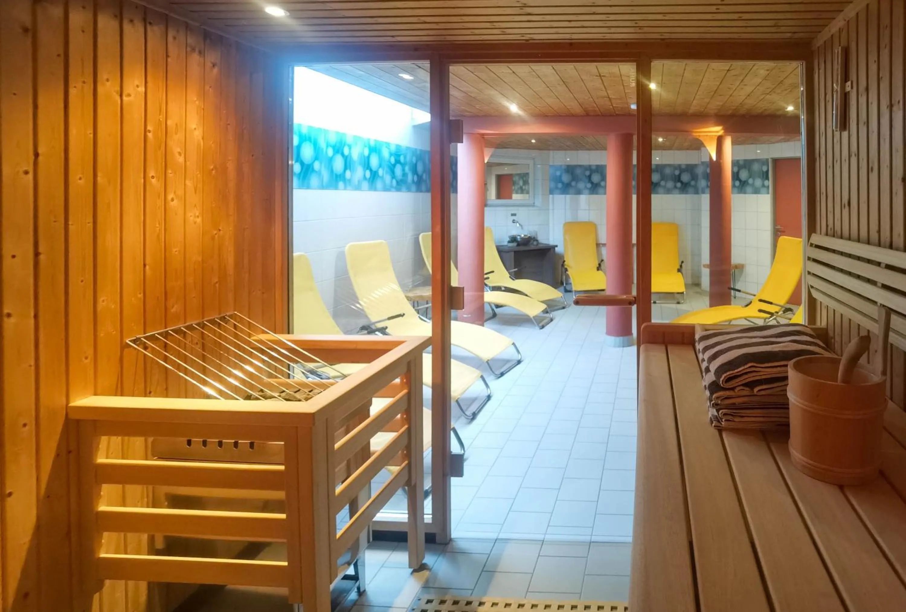 Sauna in Hotel Landhaus Zell am See