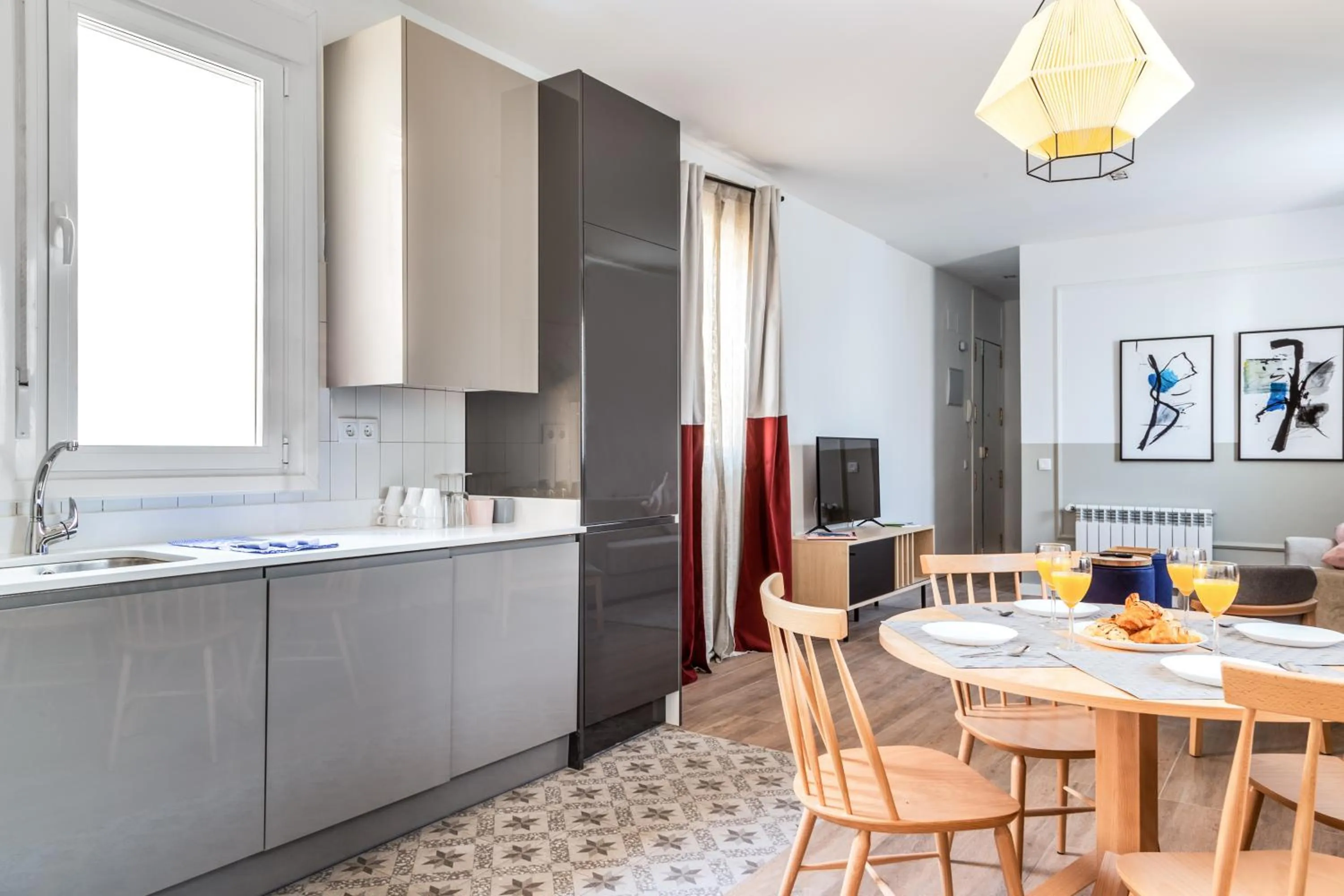 Kitchen or kitchenette in Smartr Atocha Reina Sofia