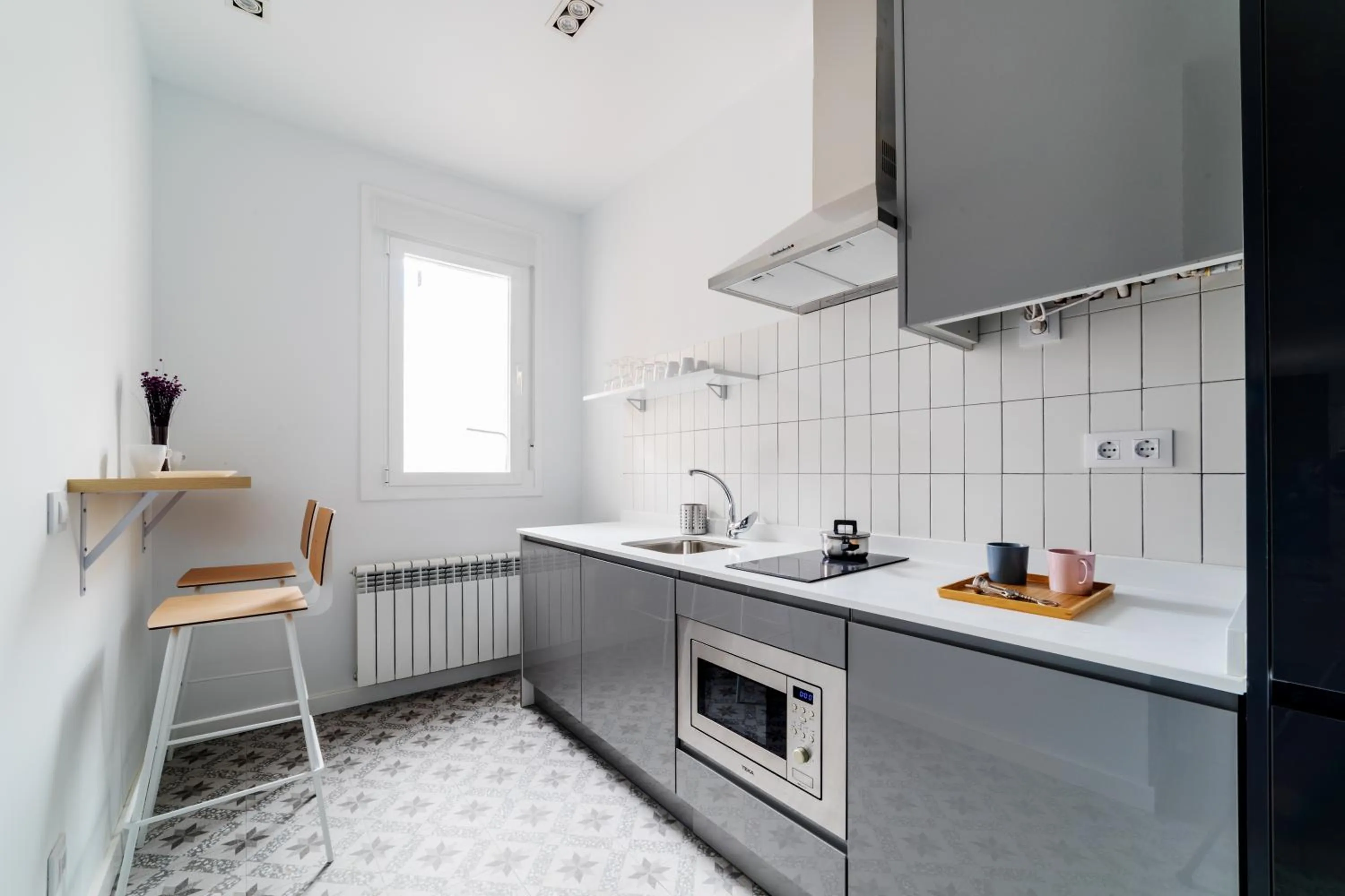 Kitchen or kitchenette in Smartr Atocha Reina Sofia