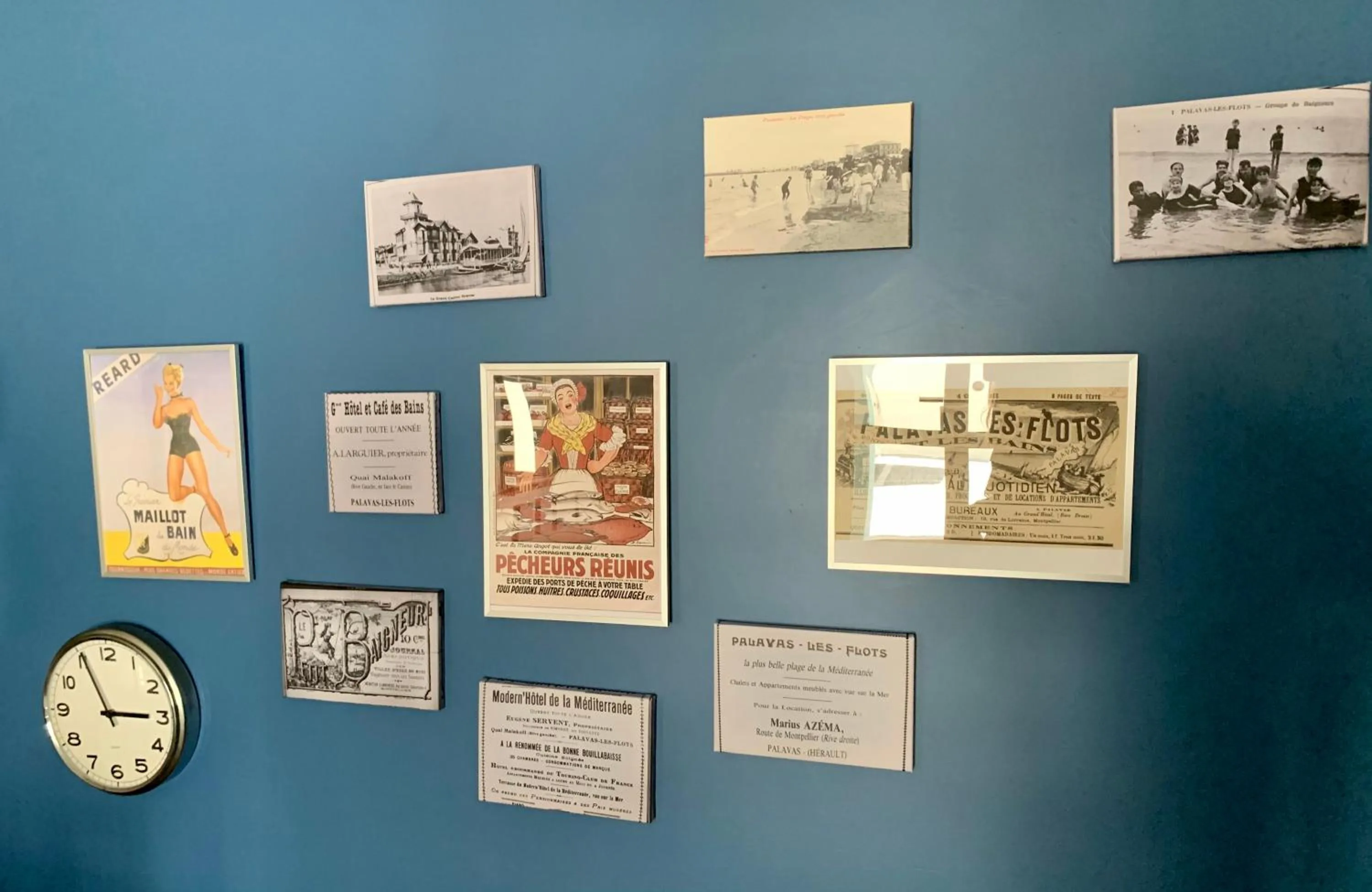 Lobby or reception in Hotel Le Petit Baigneur Palavas Plage