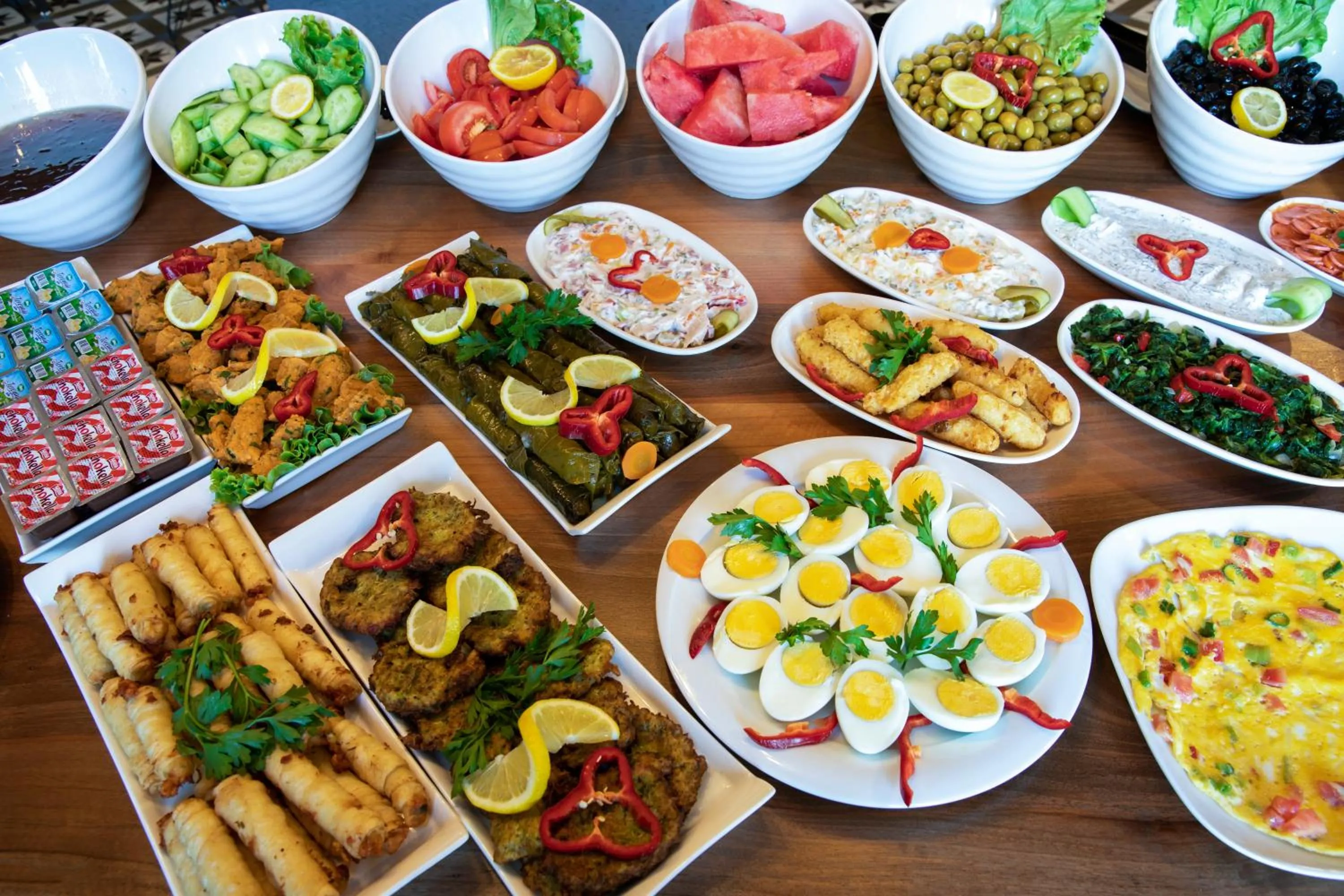 Breakfast in DORUK PALAS HOTEL