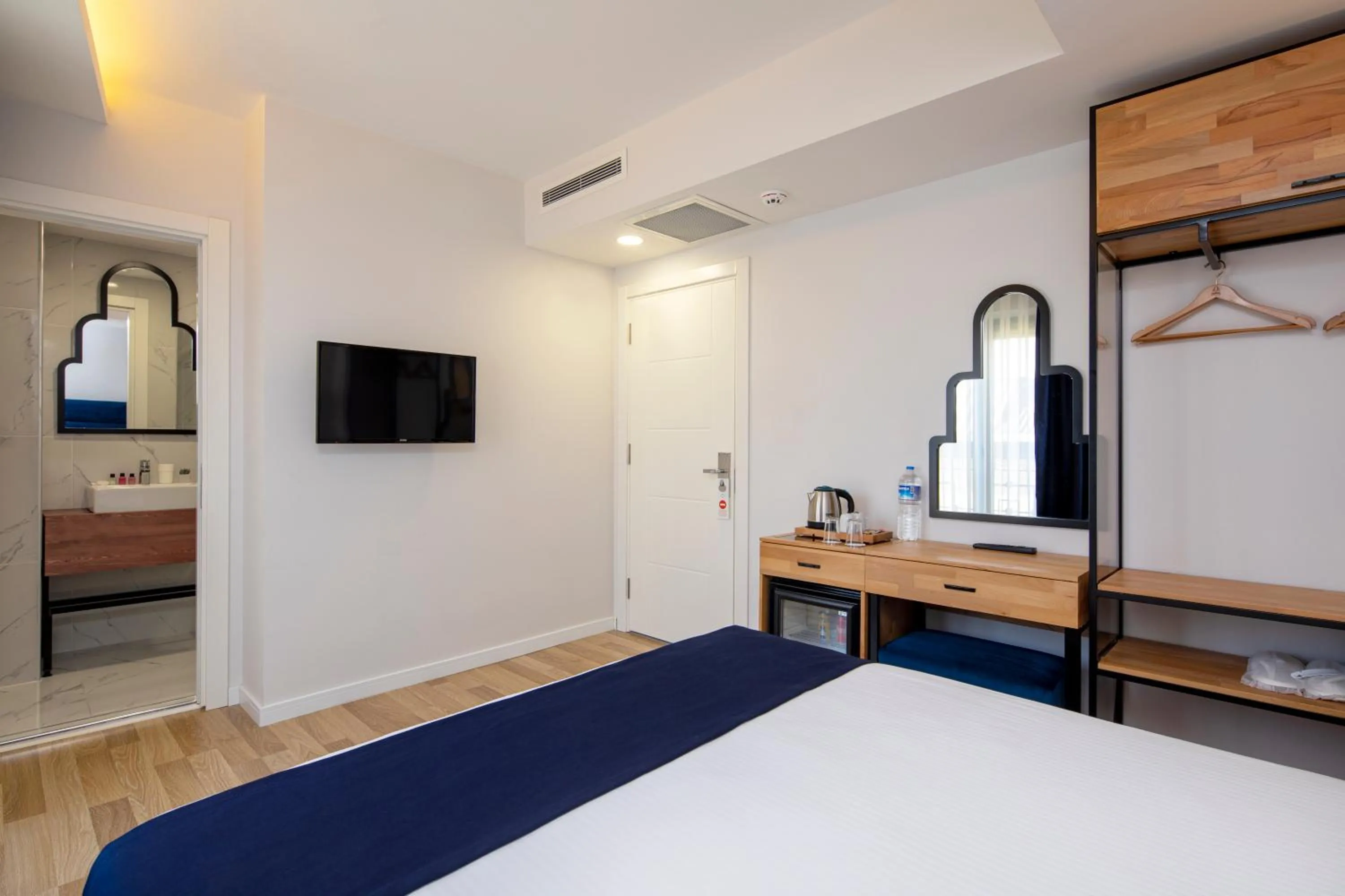 Bed in DORUK PALAS HOTEL