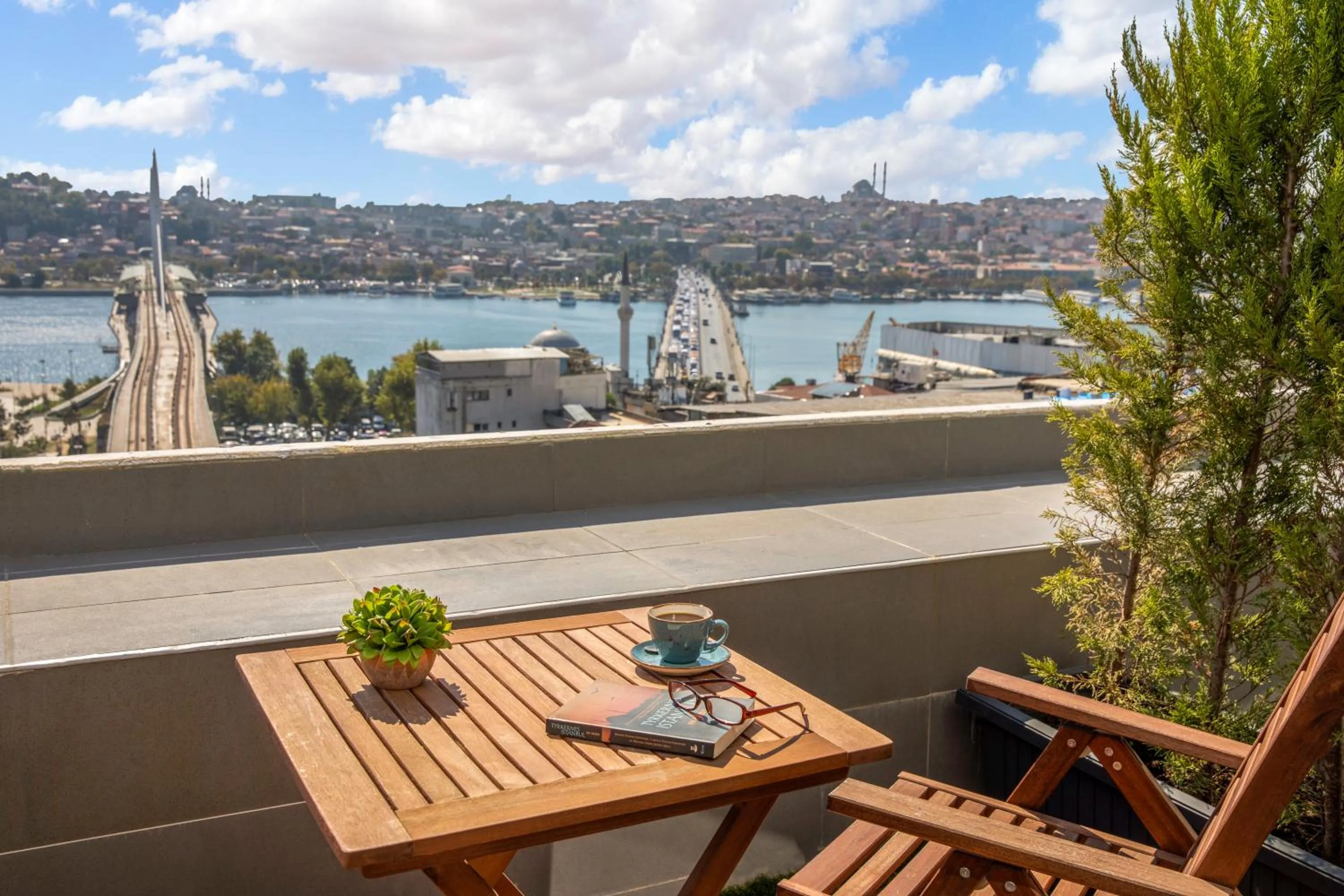 Balcony/Terrace in DORUK PALAS HOTEL