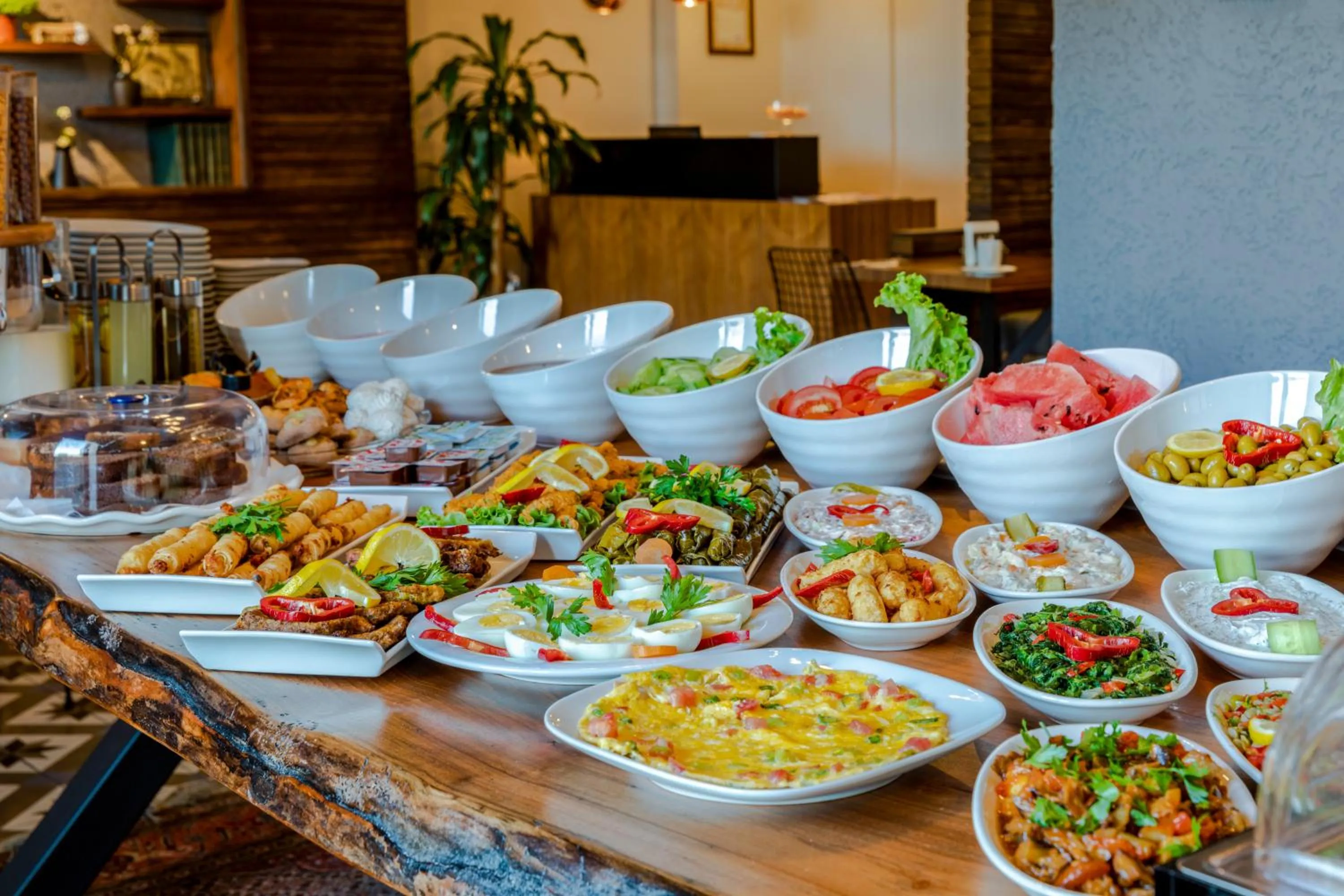 Breakfast in DORUK PALAS HOTEL