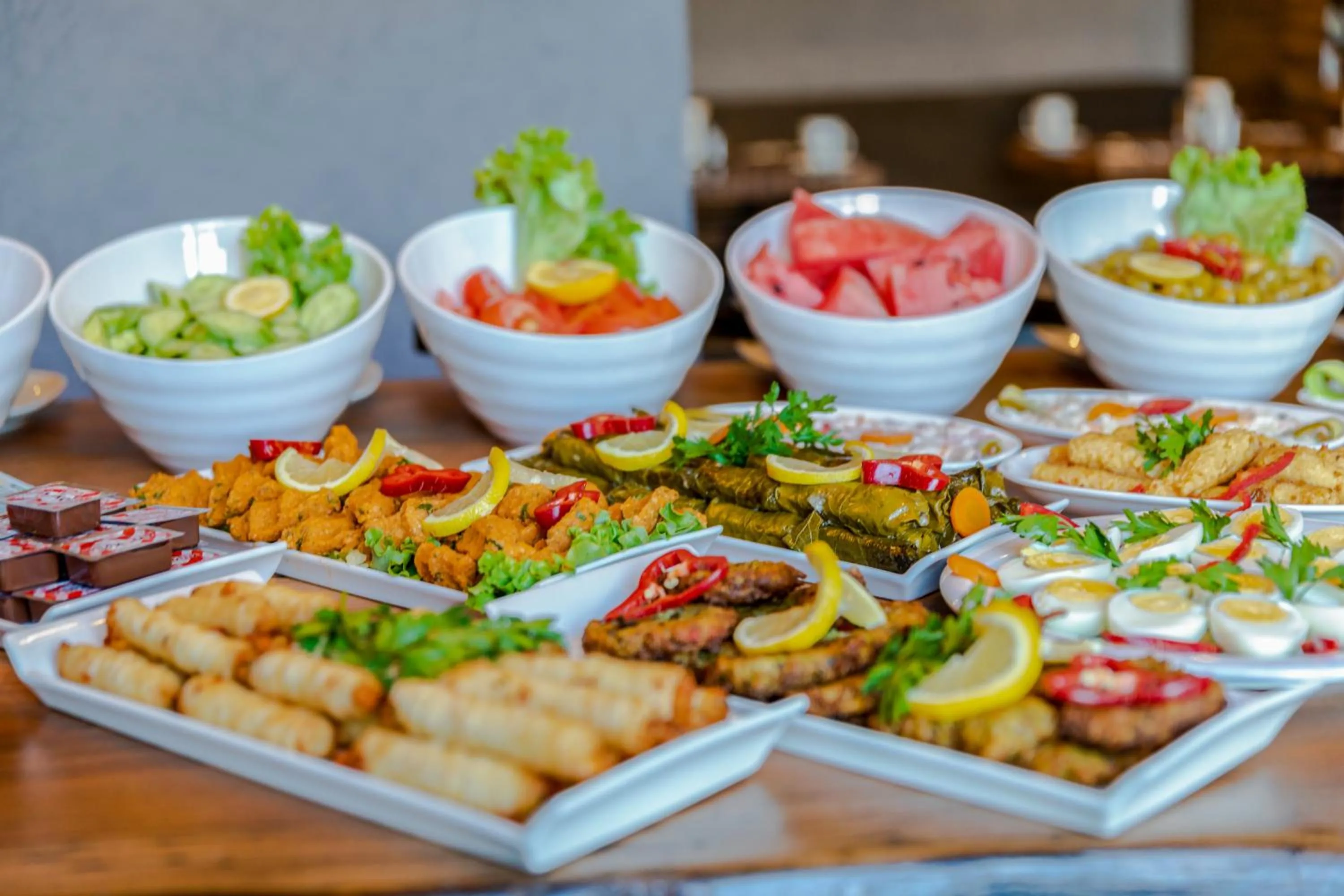 Breakfast in DORUK PALAS HOTEL