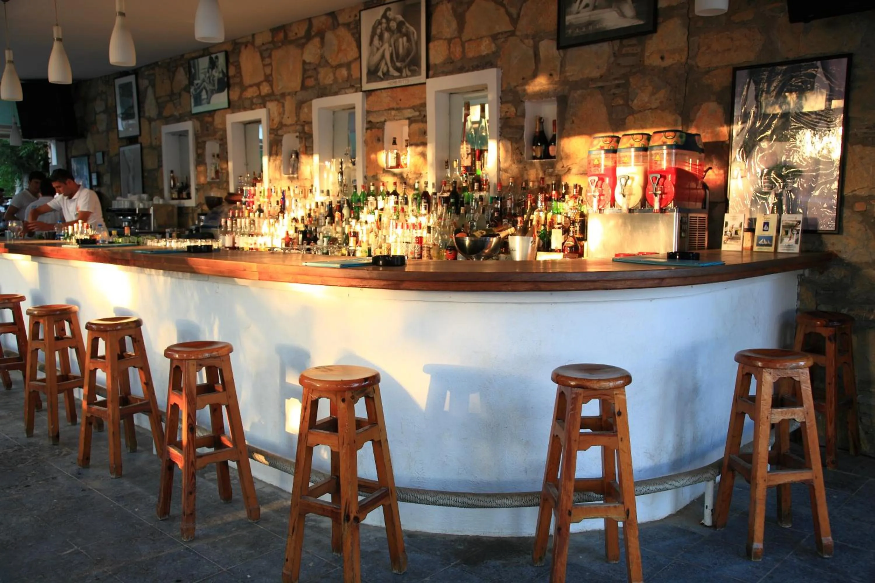 Lounge or bar in Okaliptus Otel