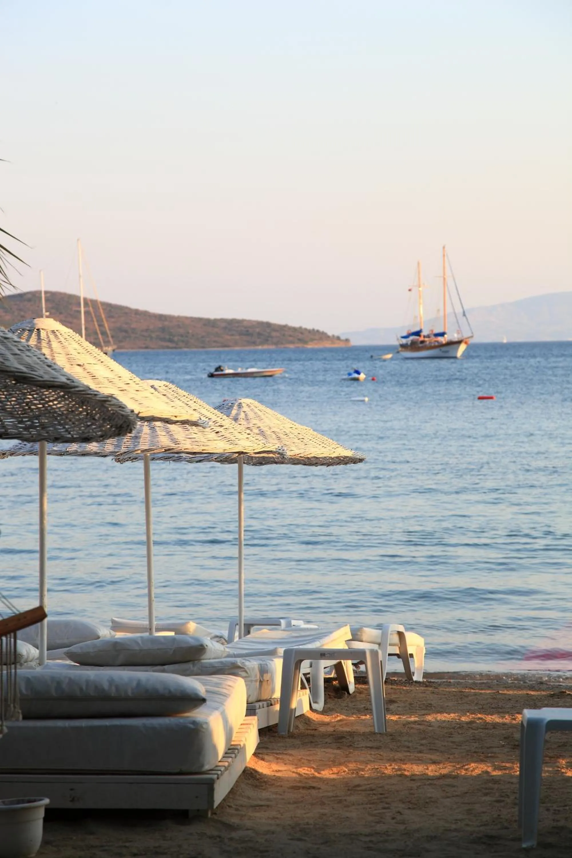 Beach in Okaliptus Otel