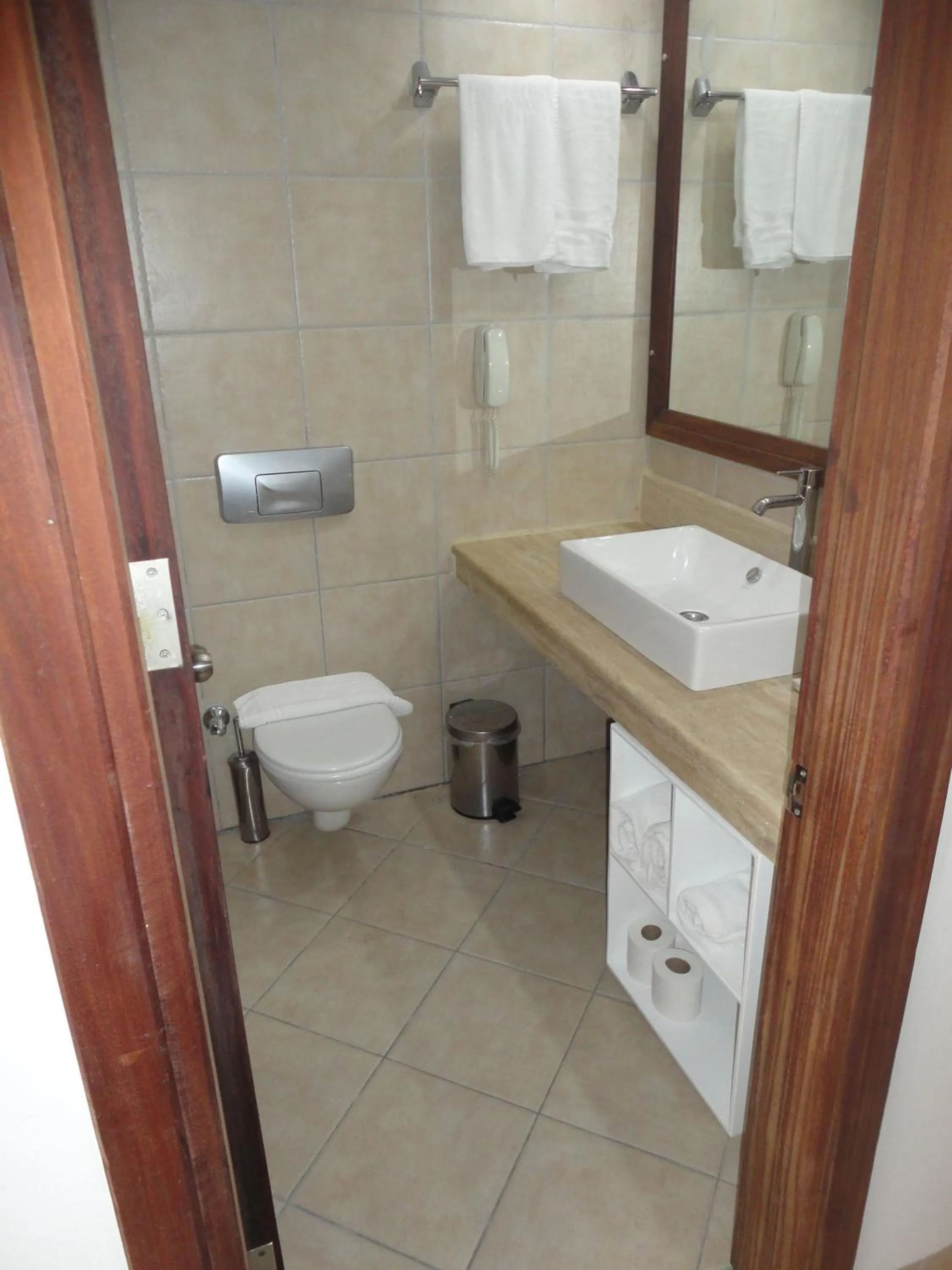 Toilet in Okaliptus Otel