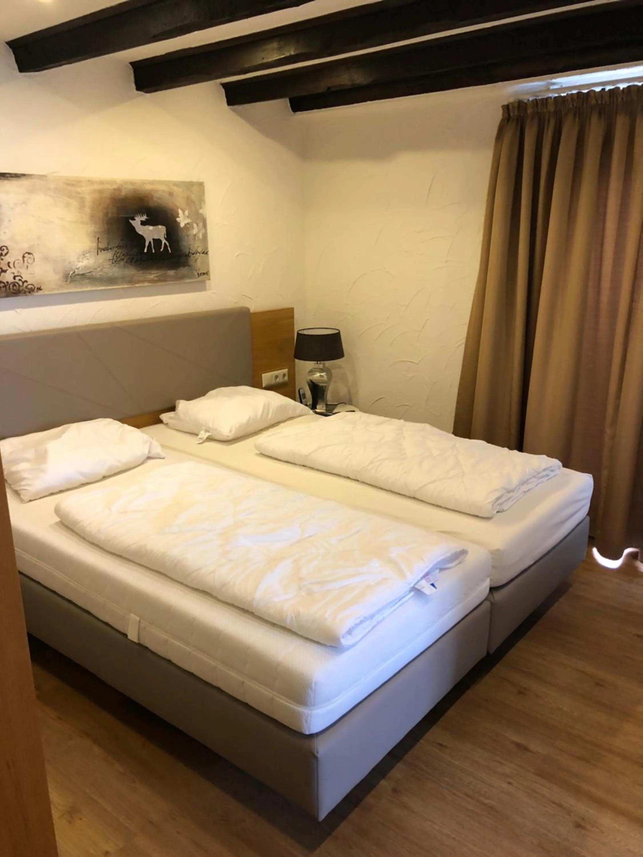 Bedroom, Bed in Hotel & Gastropark Loemühle