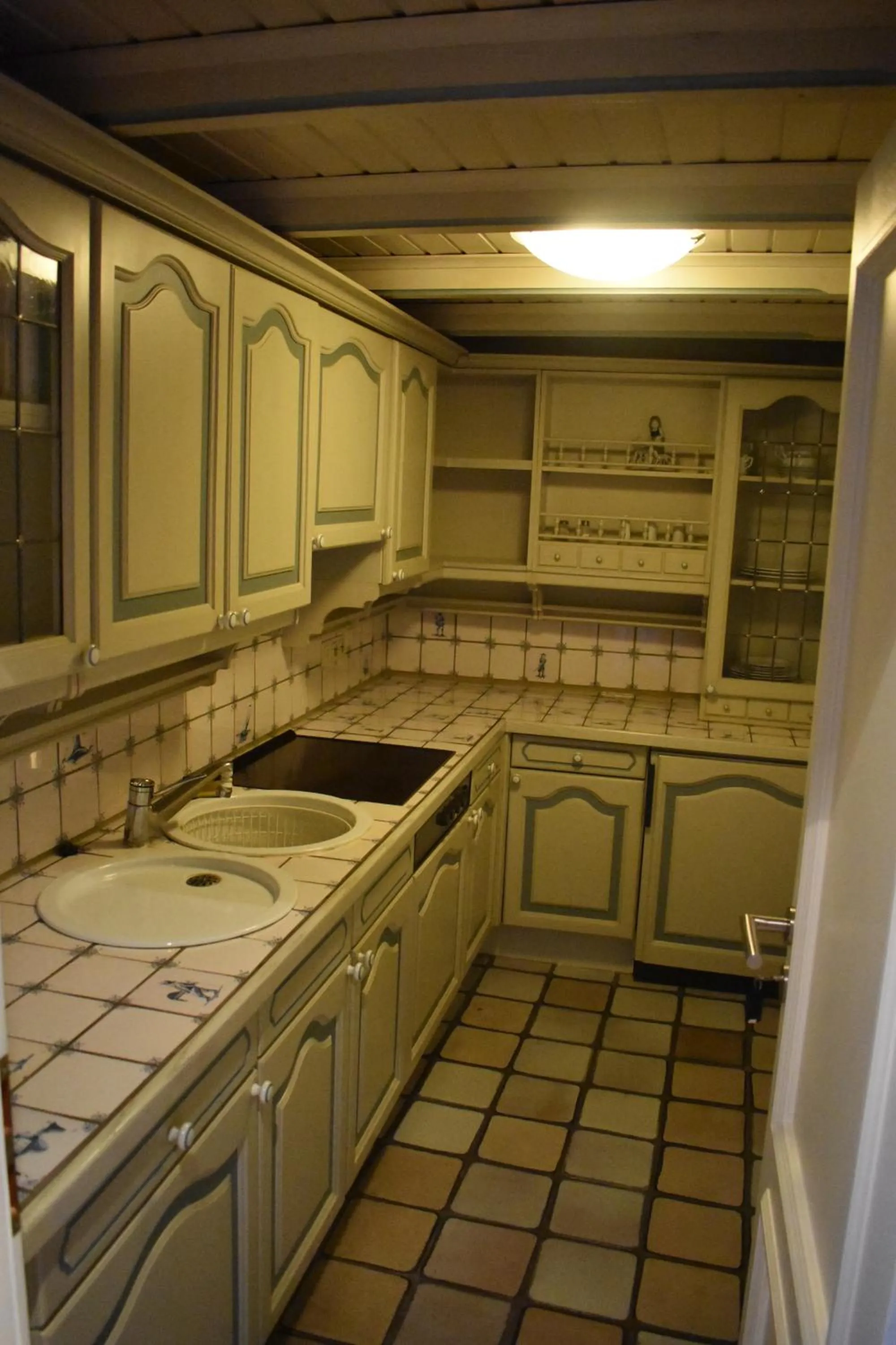 Kitchen or kitchenette in Hotel & Gastropark Loemühle