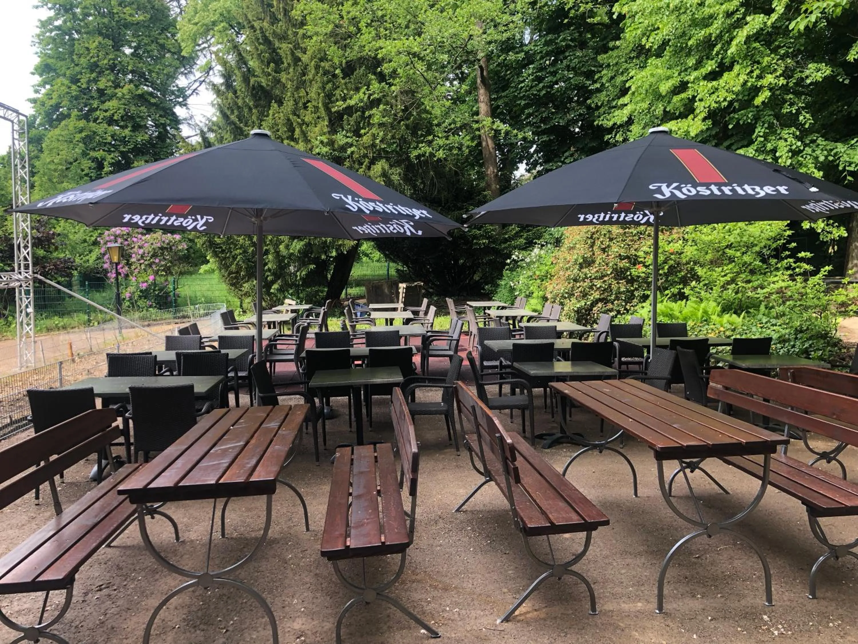 Patio in Hotel & Gastropark Loemühle