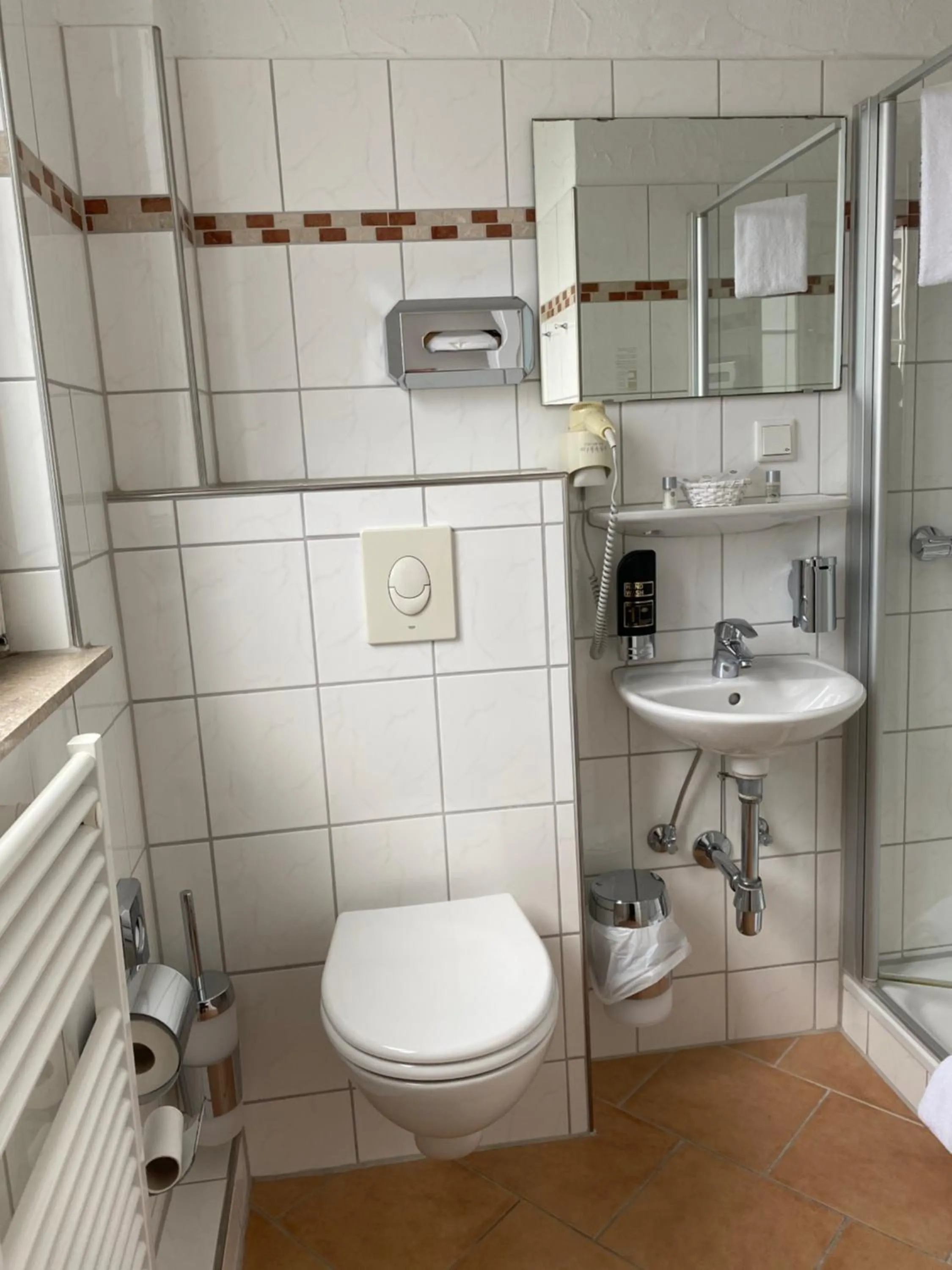 Toilet in Hotel & Gastropark Loemühle