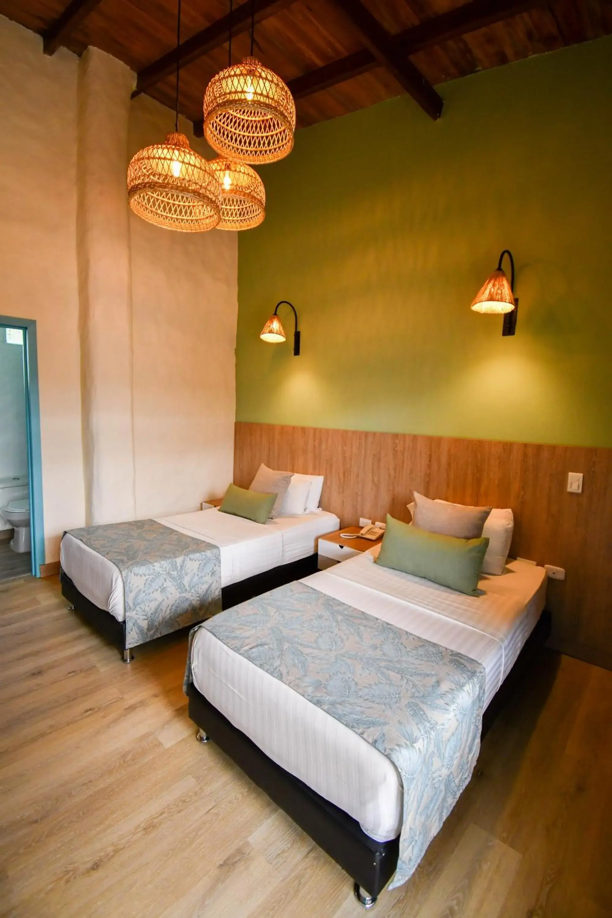 Comfort Twin Room in Hotel Salento Real Eje Cafetero Comfort Twin Room in Hotel Salento Real Eje Cafetero