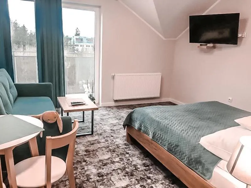 Bed in La Park Aparthotel