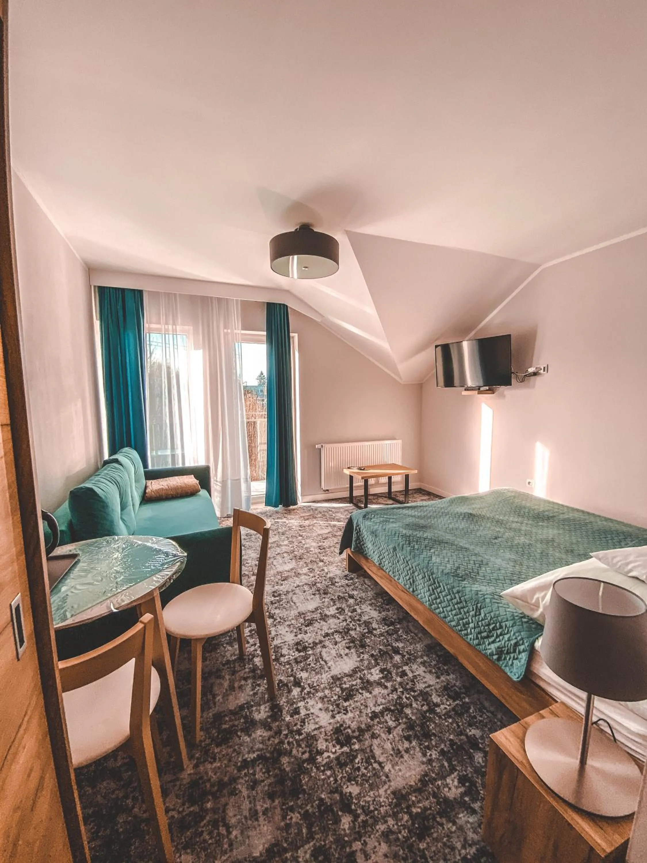 Bed in La Park Aparthotel