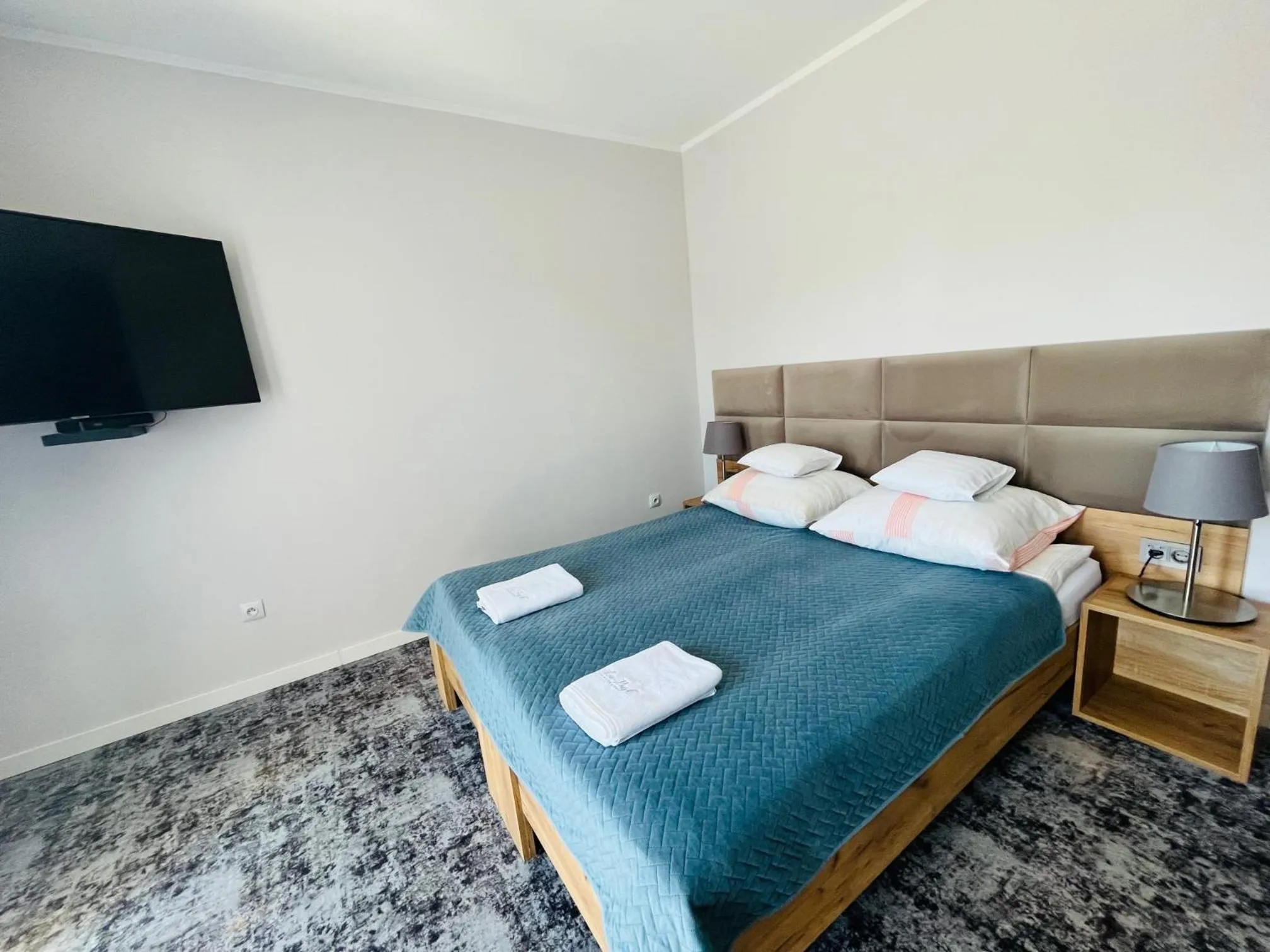 Bed in La Park Aparthotel