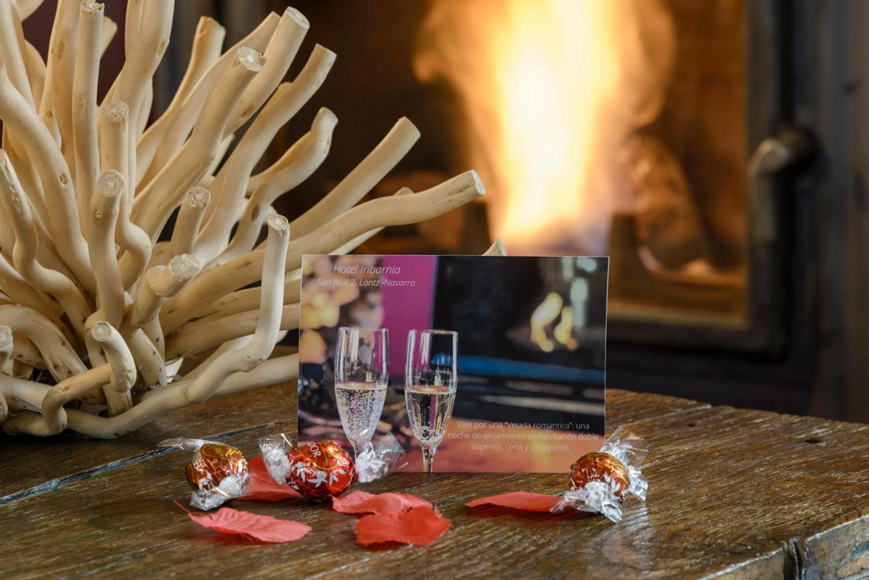 Food and drinks in Hotel Rural Iribarnia