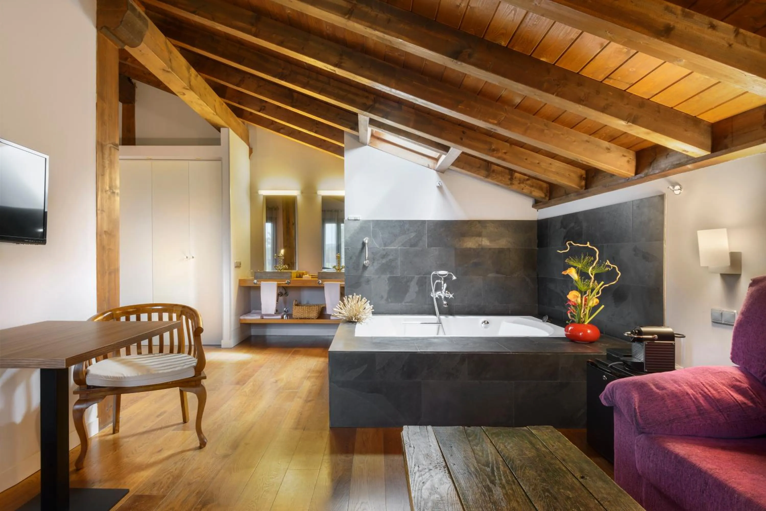 TV and multimedia in Hotel Rural Iribarnia