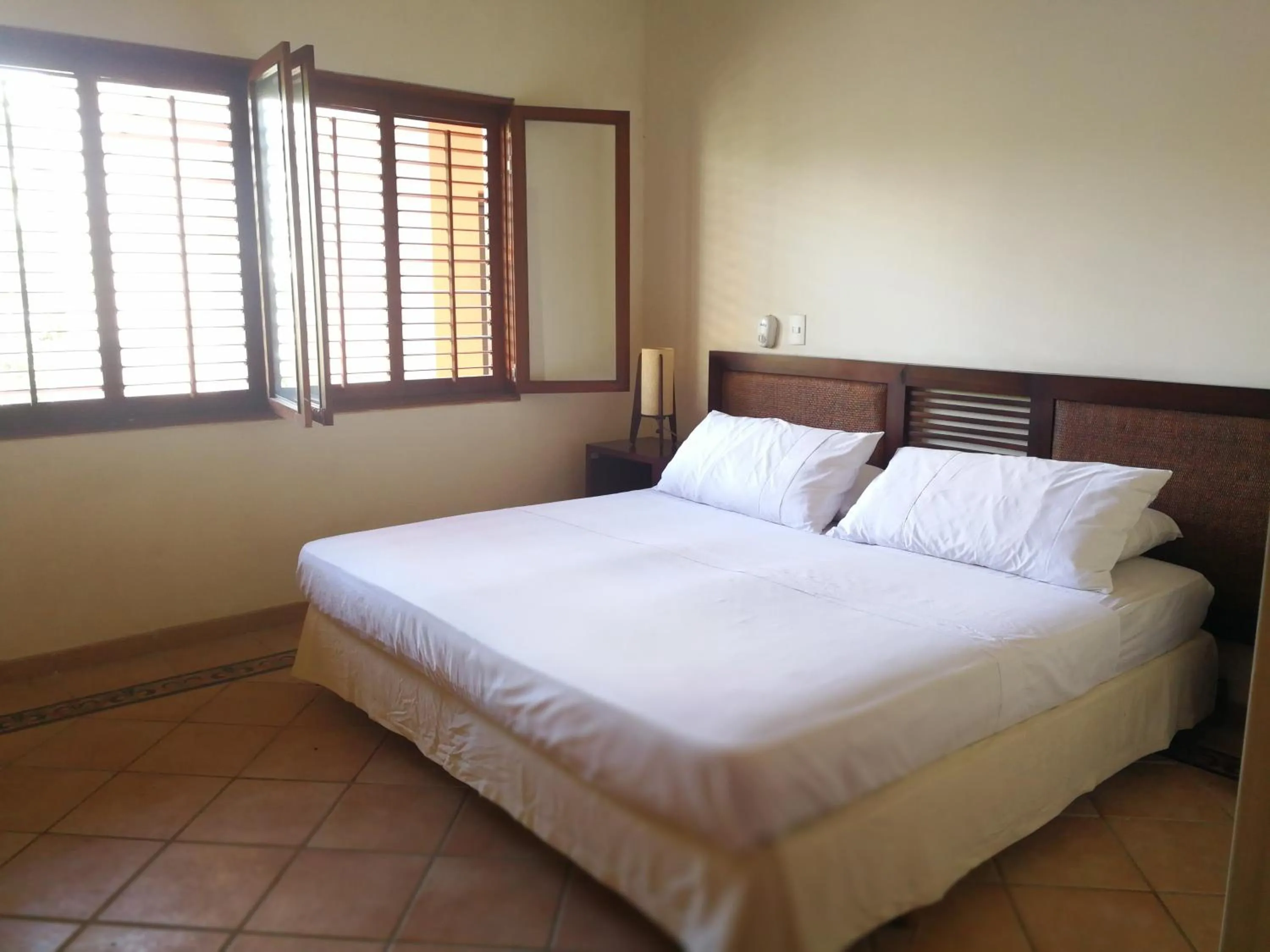 Bed in Hotel Peñon Suites