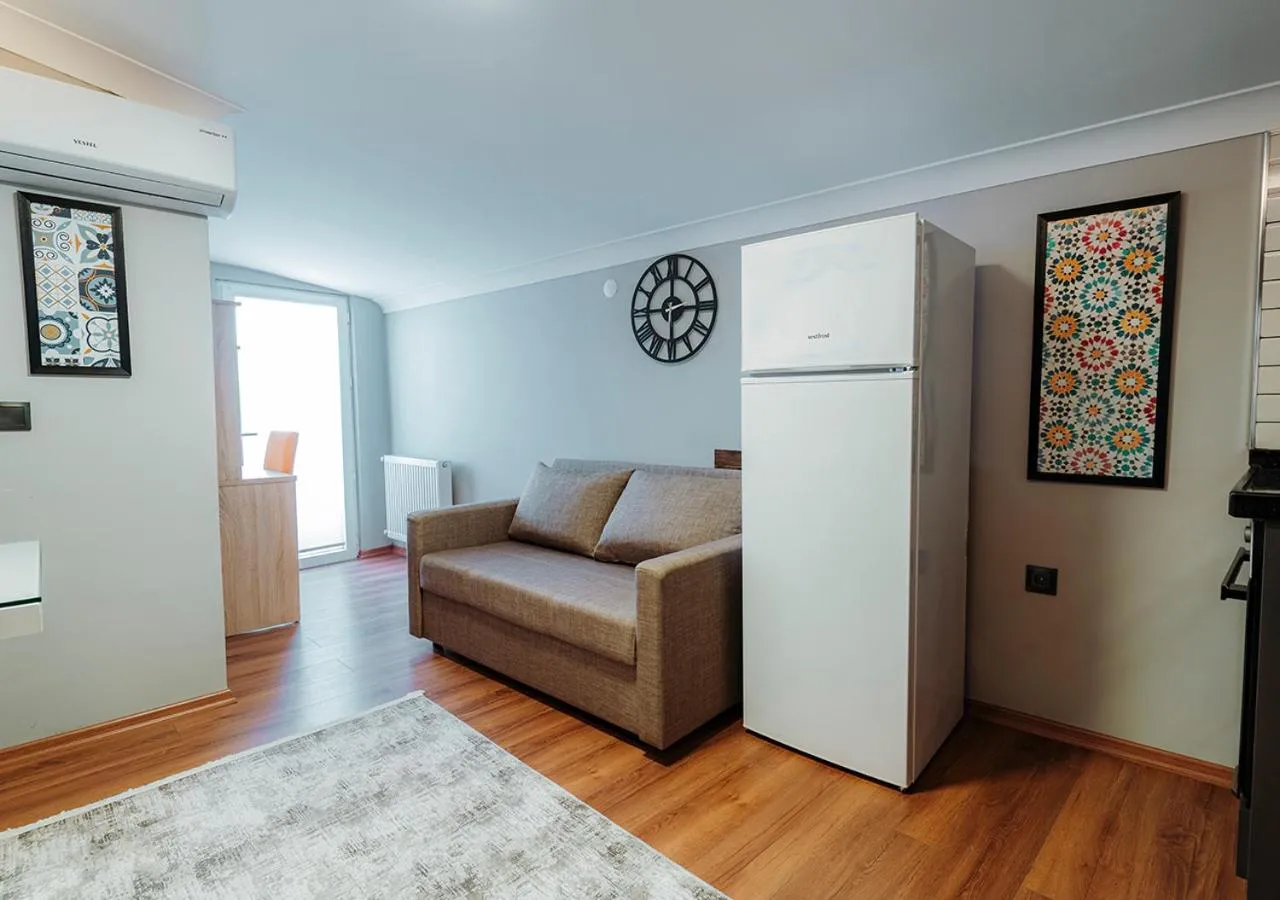 Living room in Umut Apartments