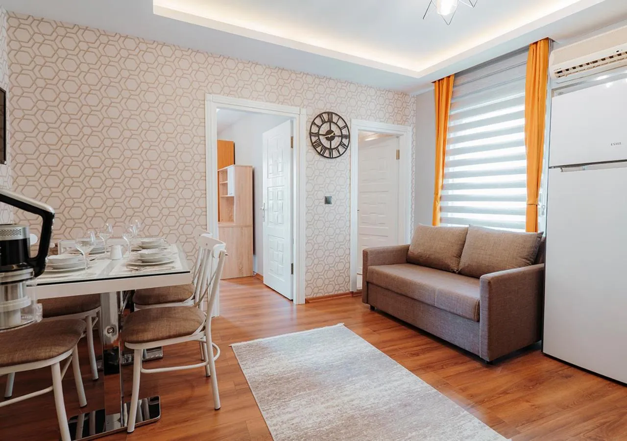 Living room in Umut Apartments