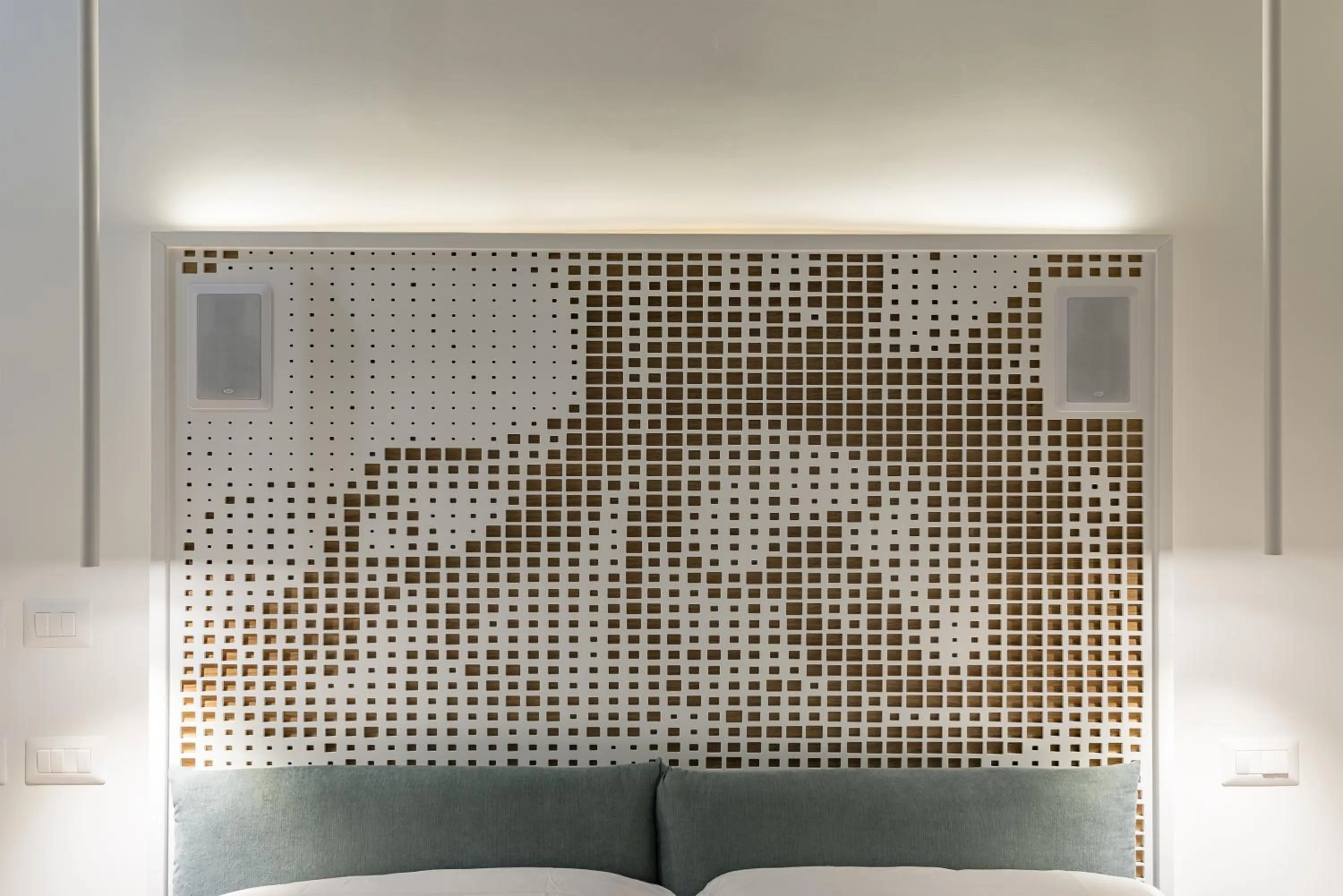 Decorative detail in Numa Roma Guesthouse