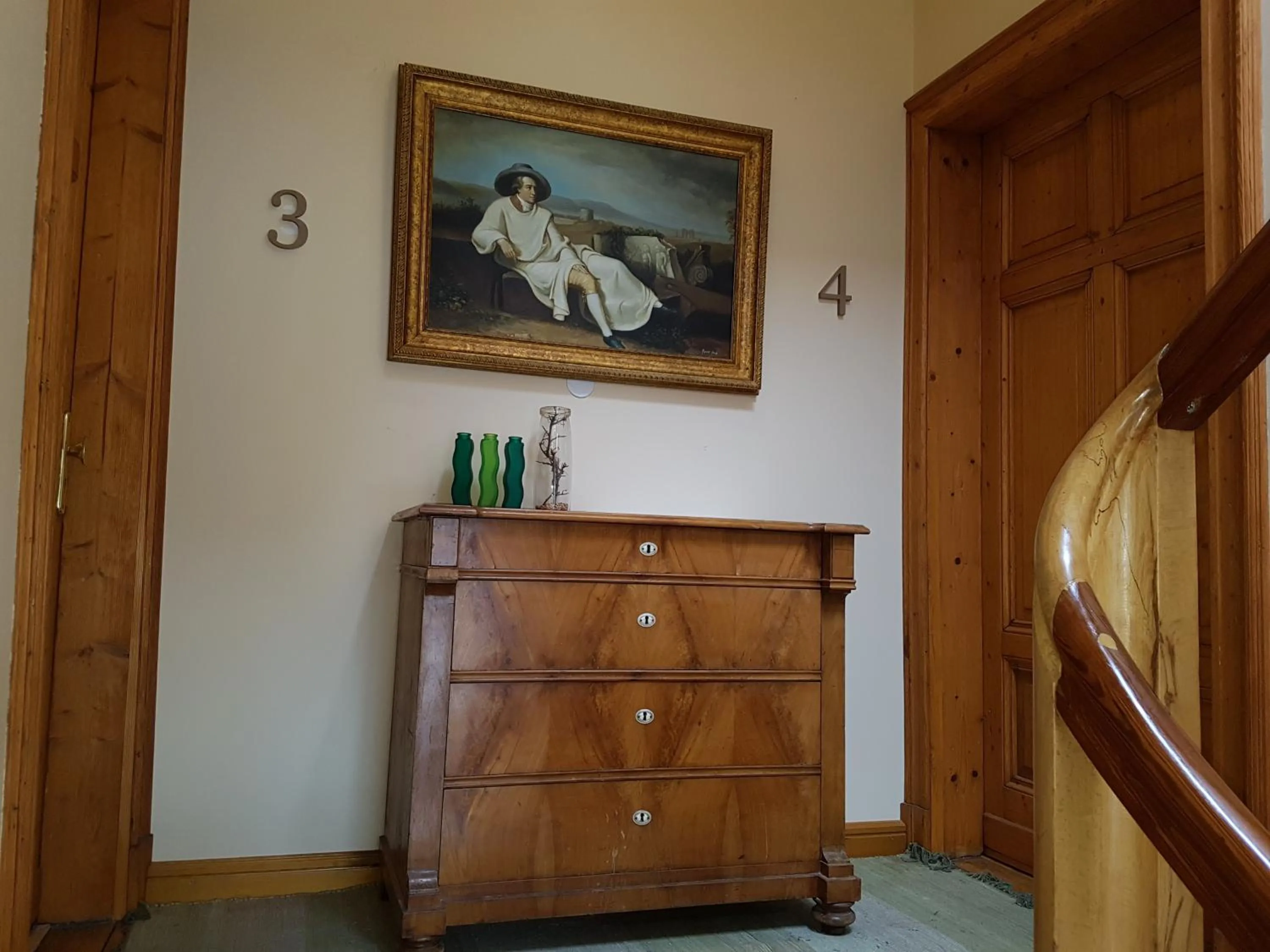 Decorative detail in Schillers Hotel & Café - GARNI -