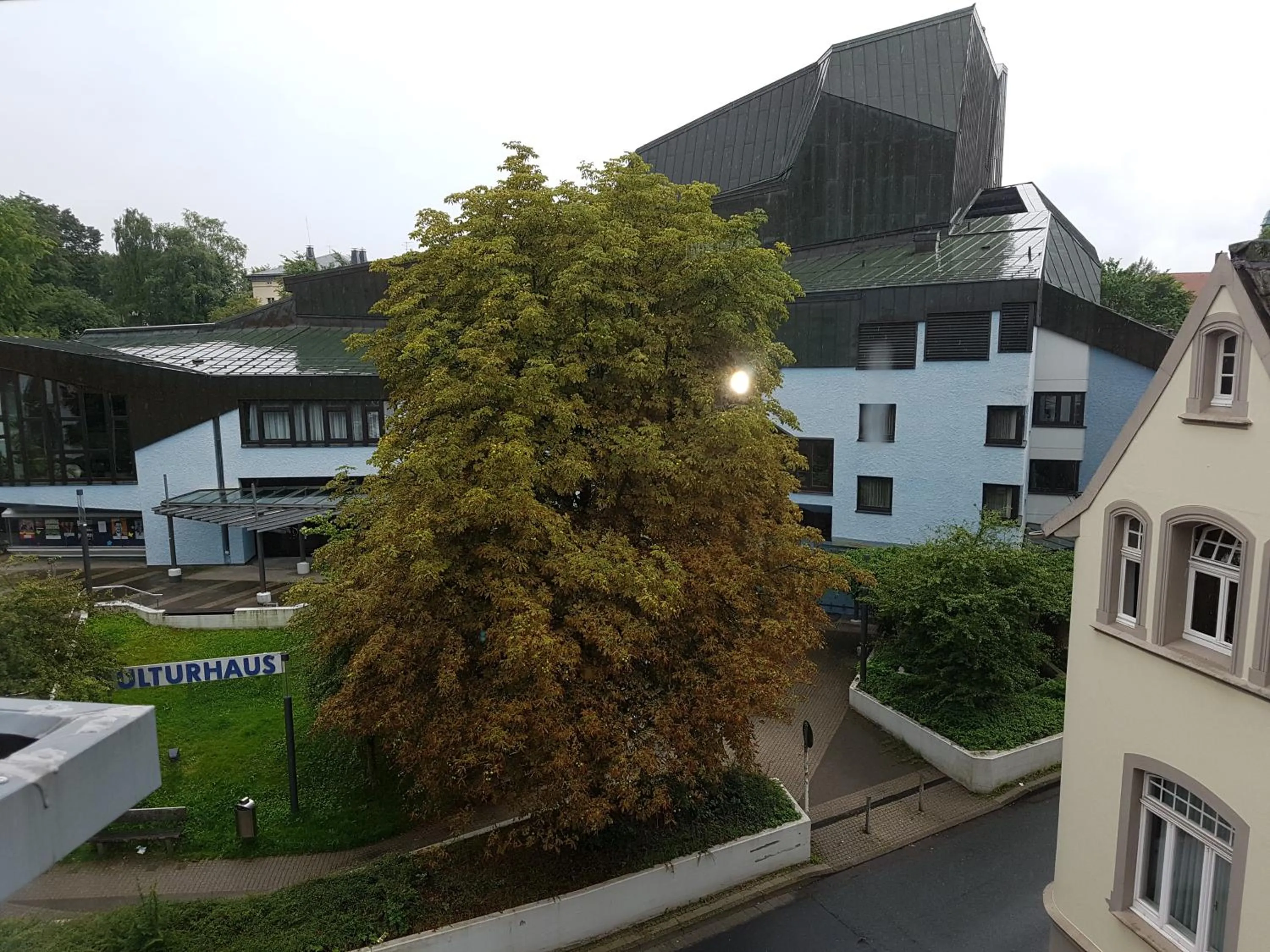 City view in Schillers Hotel & Café - GARNI -