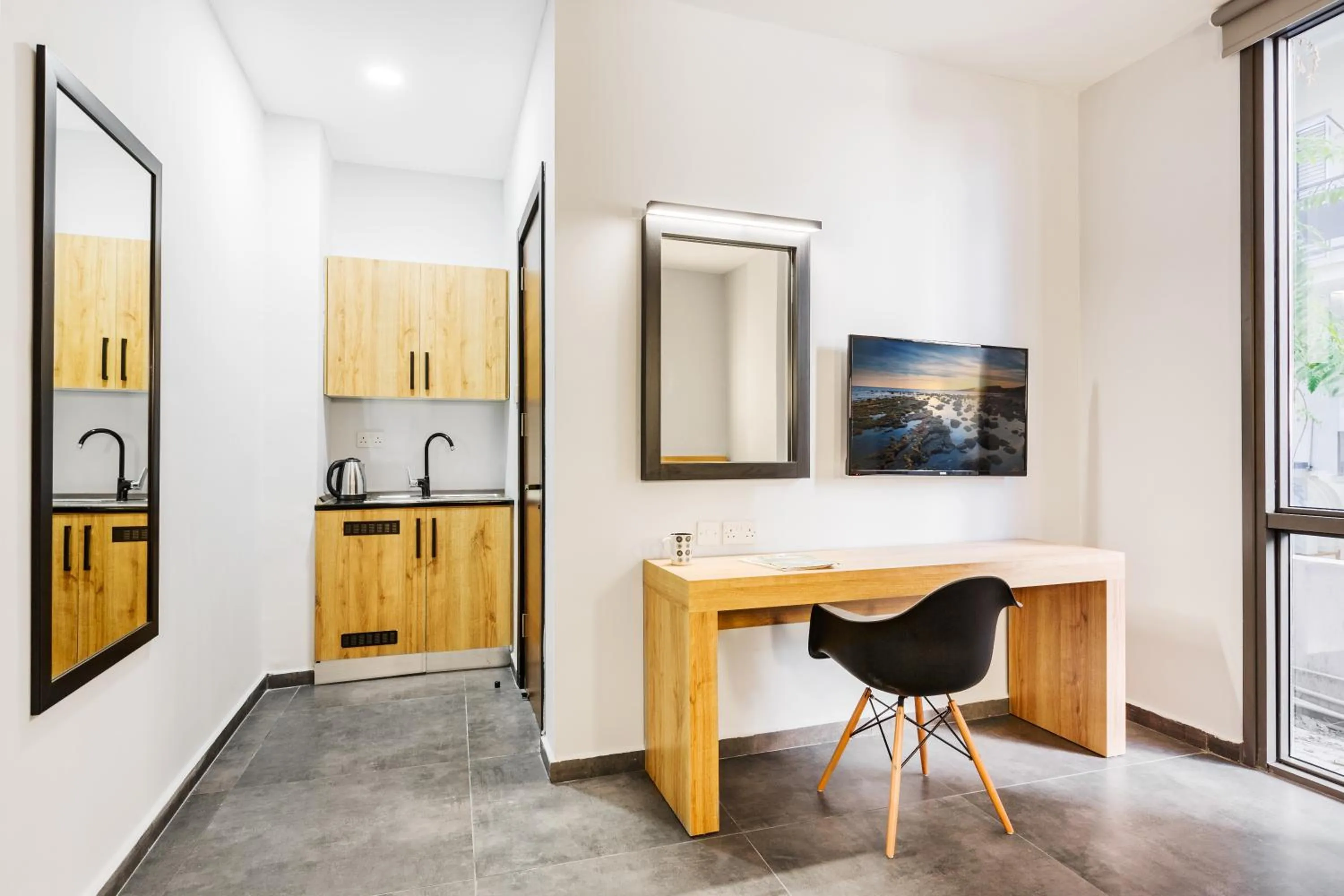 Kitchen or kitchenette in G Suites Luxury Rentals