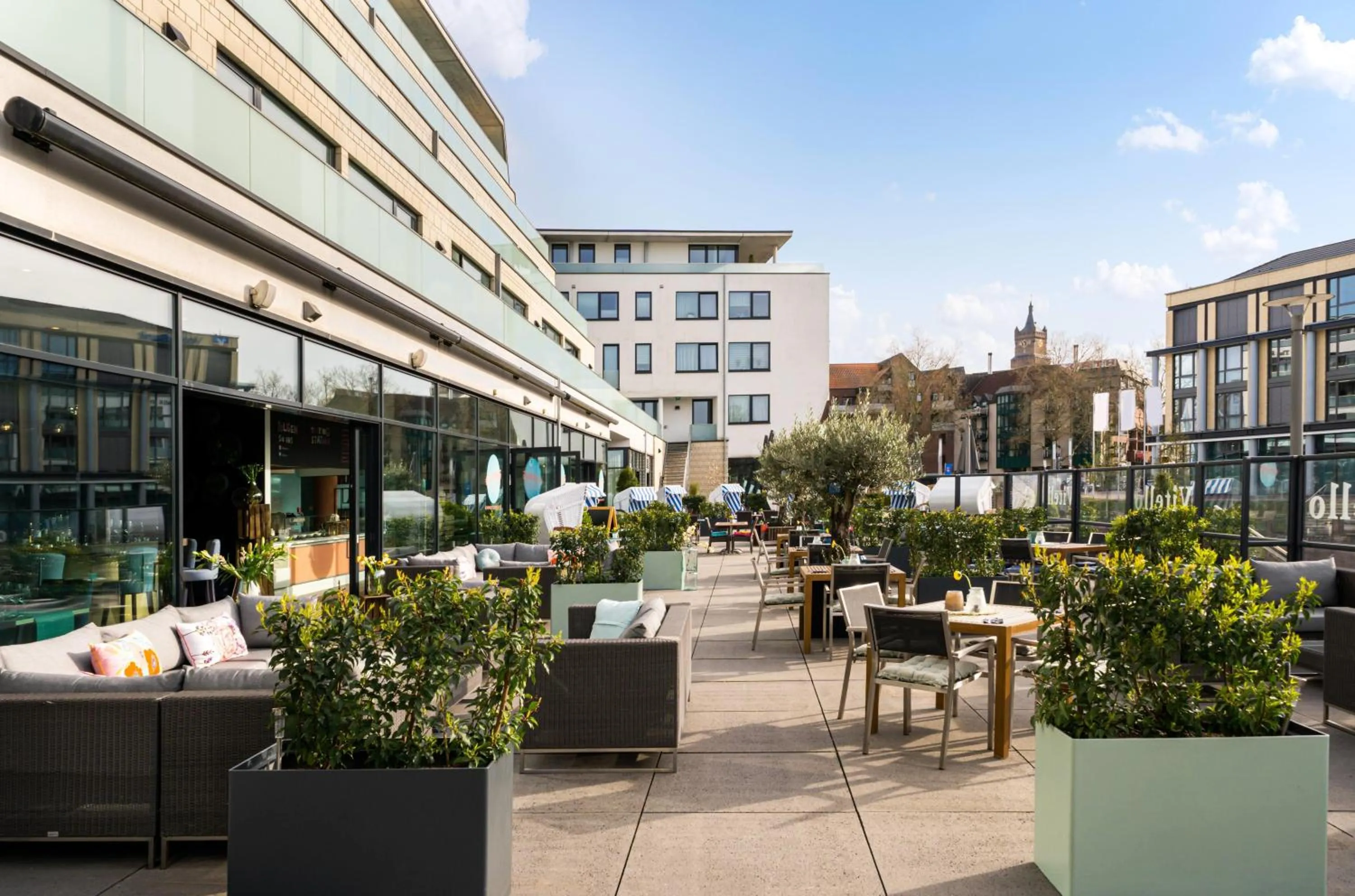 Inner courtyard view in elaya hotel kleve, Trademark Collection by Wyndham