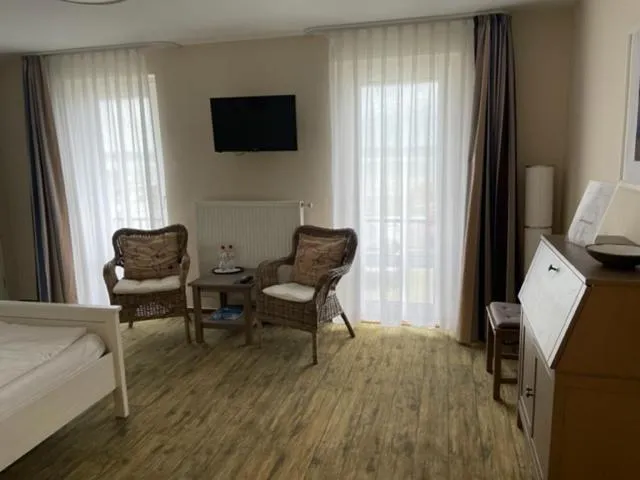 Bed in Hotel Admiral Scheer