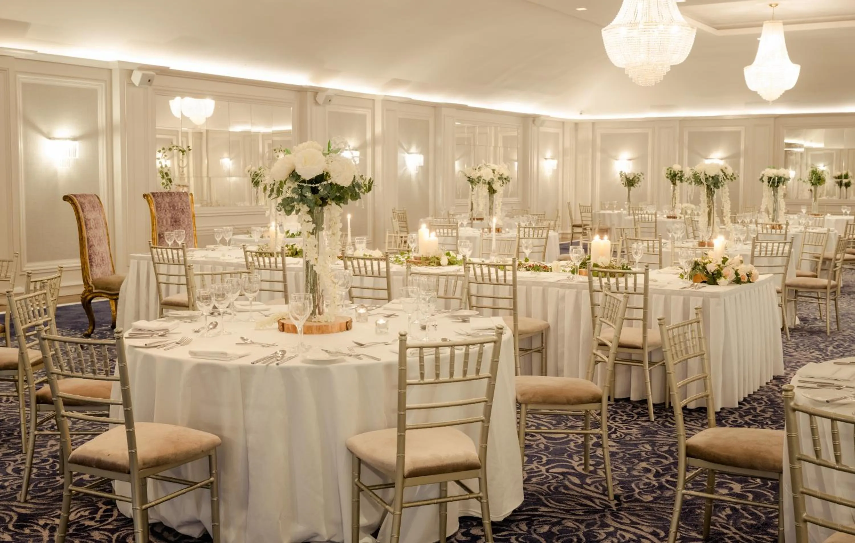 wedding in Tulfarris Hotel and Golf Resort