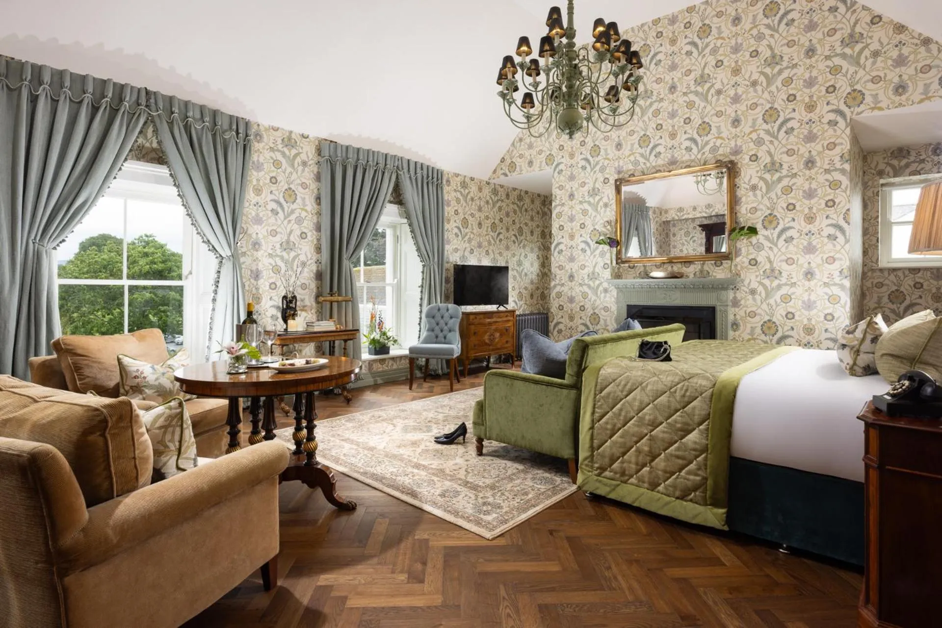 Bedroom in Tulfarris Hotel and Golf Resort