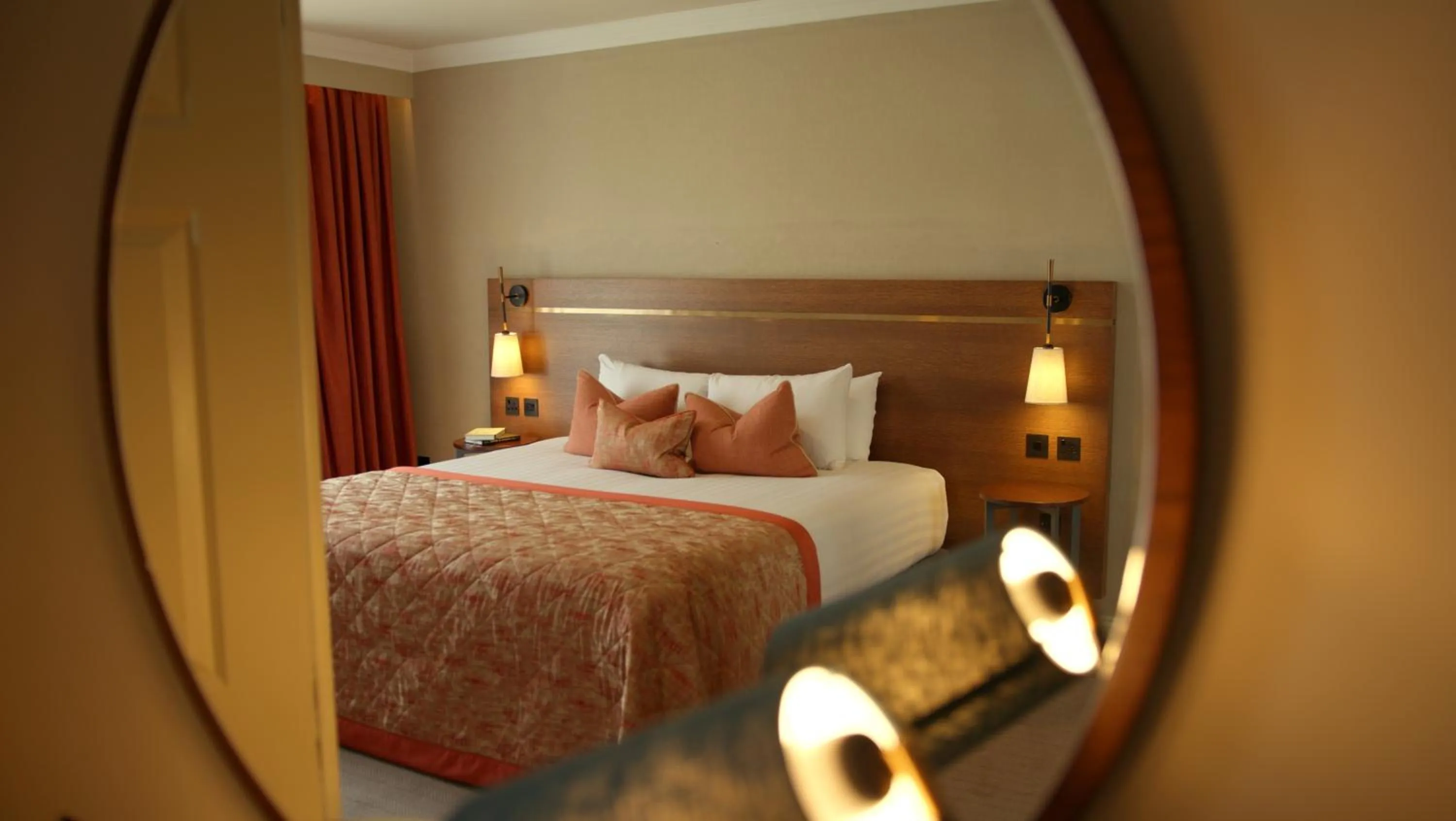 Bed in Tulfarris Hotel and Golf Resort
