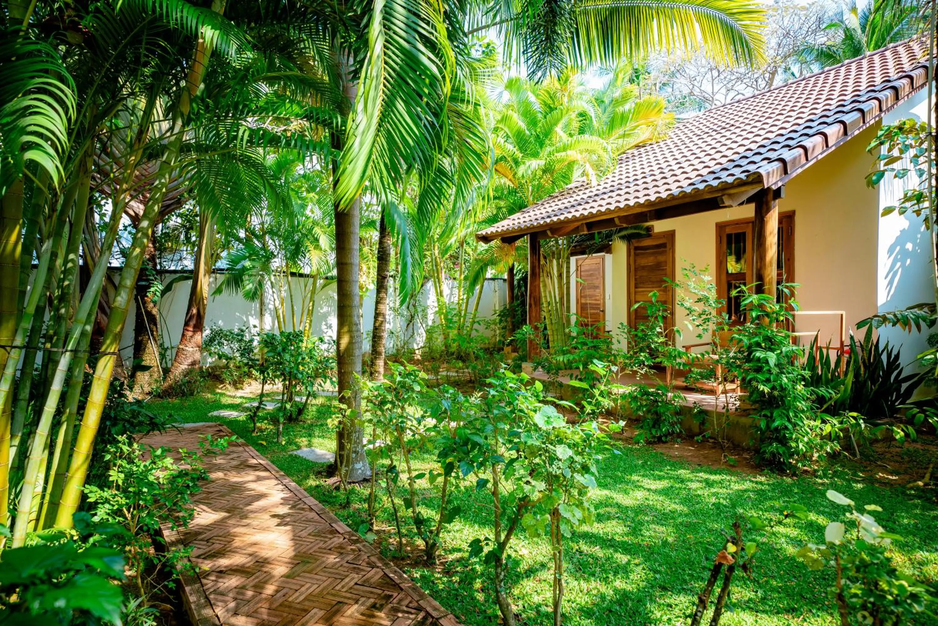 Garden view in La Mer Resort, Phú Quốc