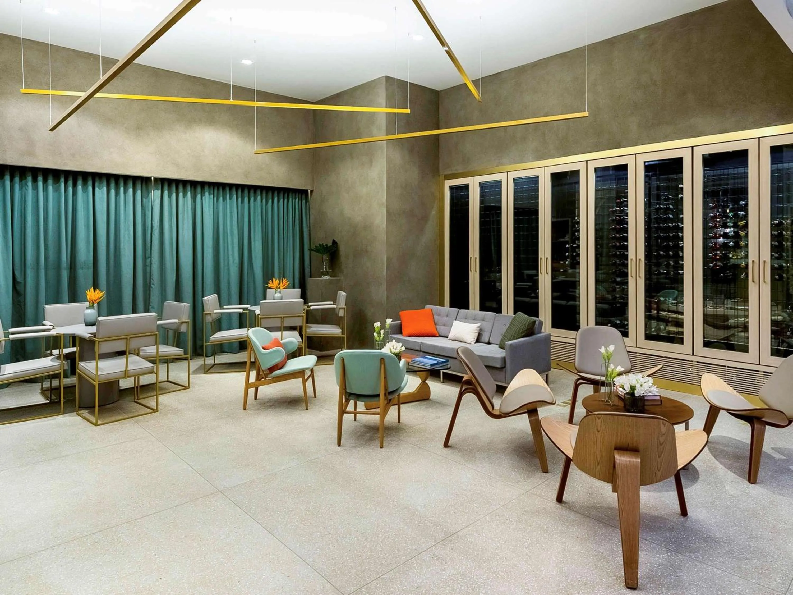 Lounge or bar in Grand Mercure Sao Paulo Vila Olimpia