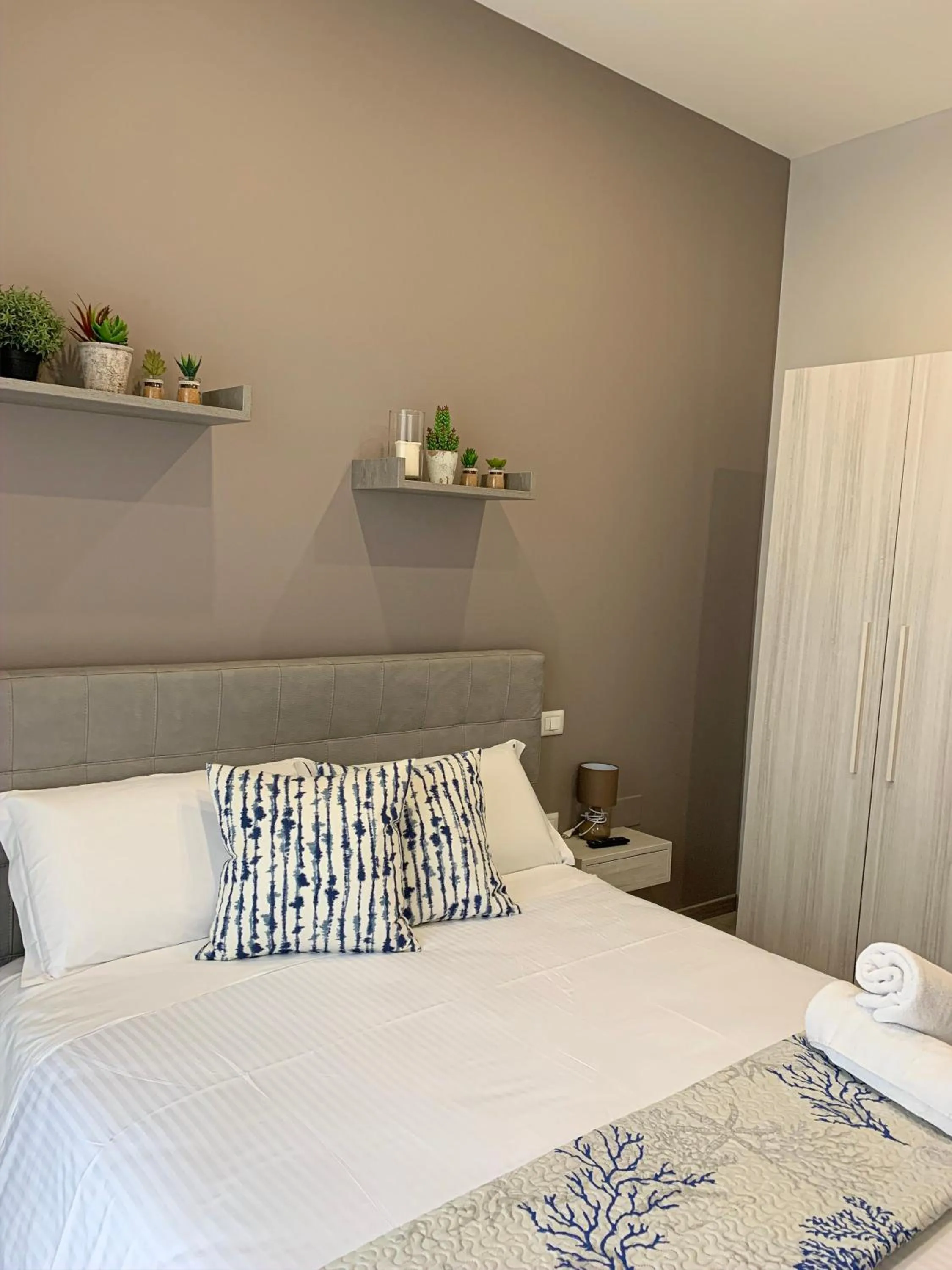 Bed in B&B Il Crepuscolo - Pompei