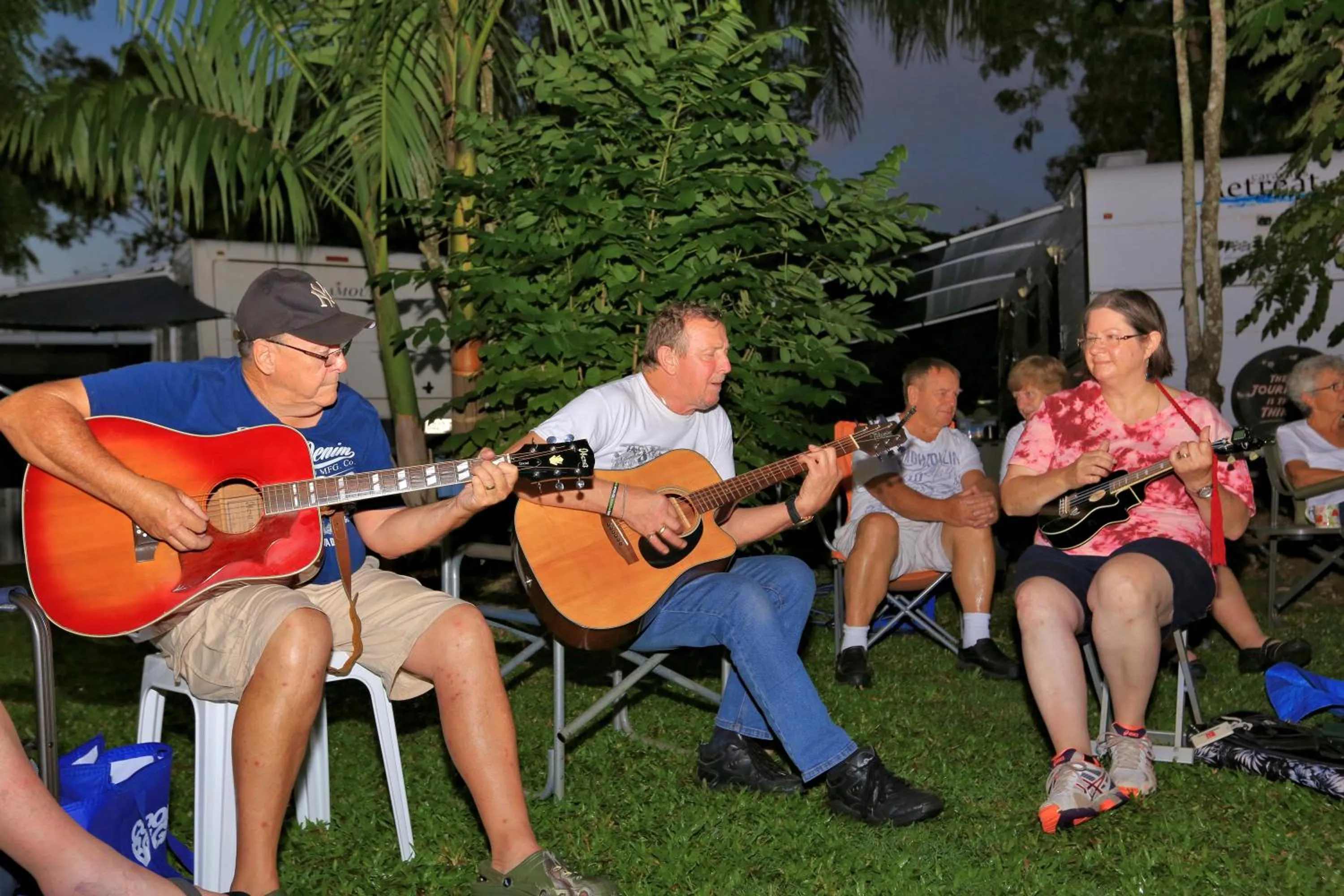 Evening entertainment in BIG4 Whitsunday Islands Holiday Park