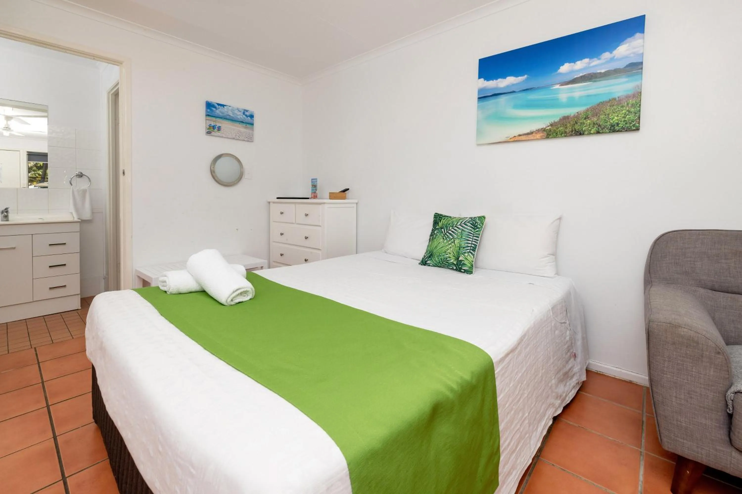 Bed in BIG4 Whitsunday Islands Holiday Park