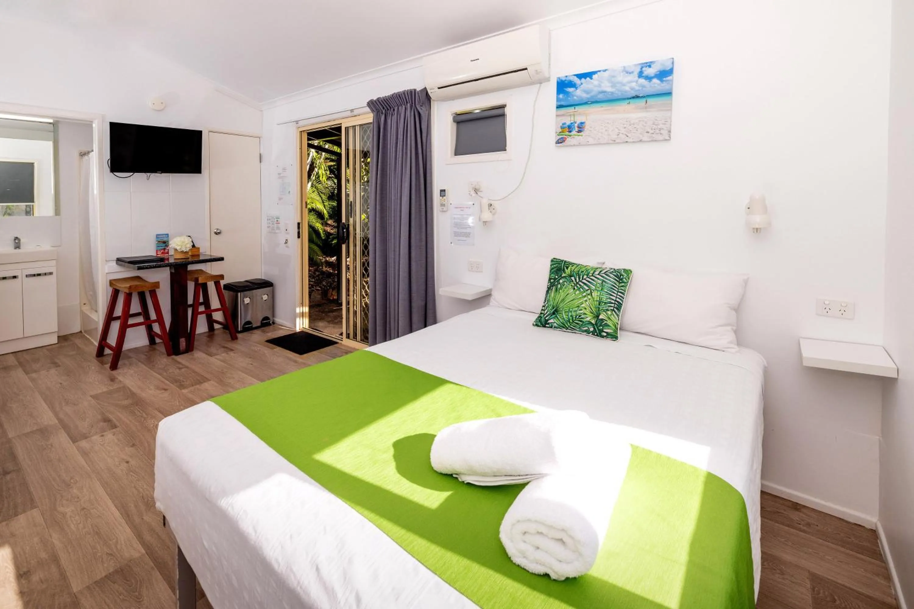 Bed in BIG4 Whitsunday Islands Holiday Park