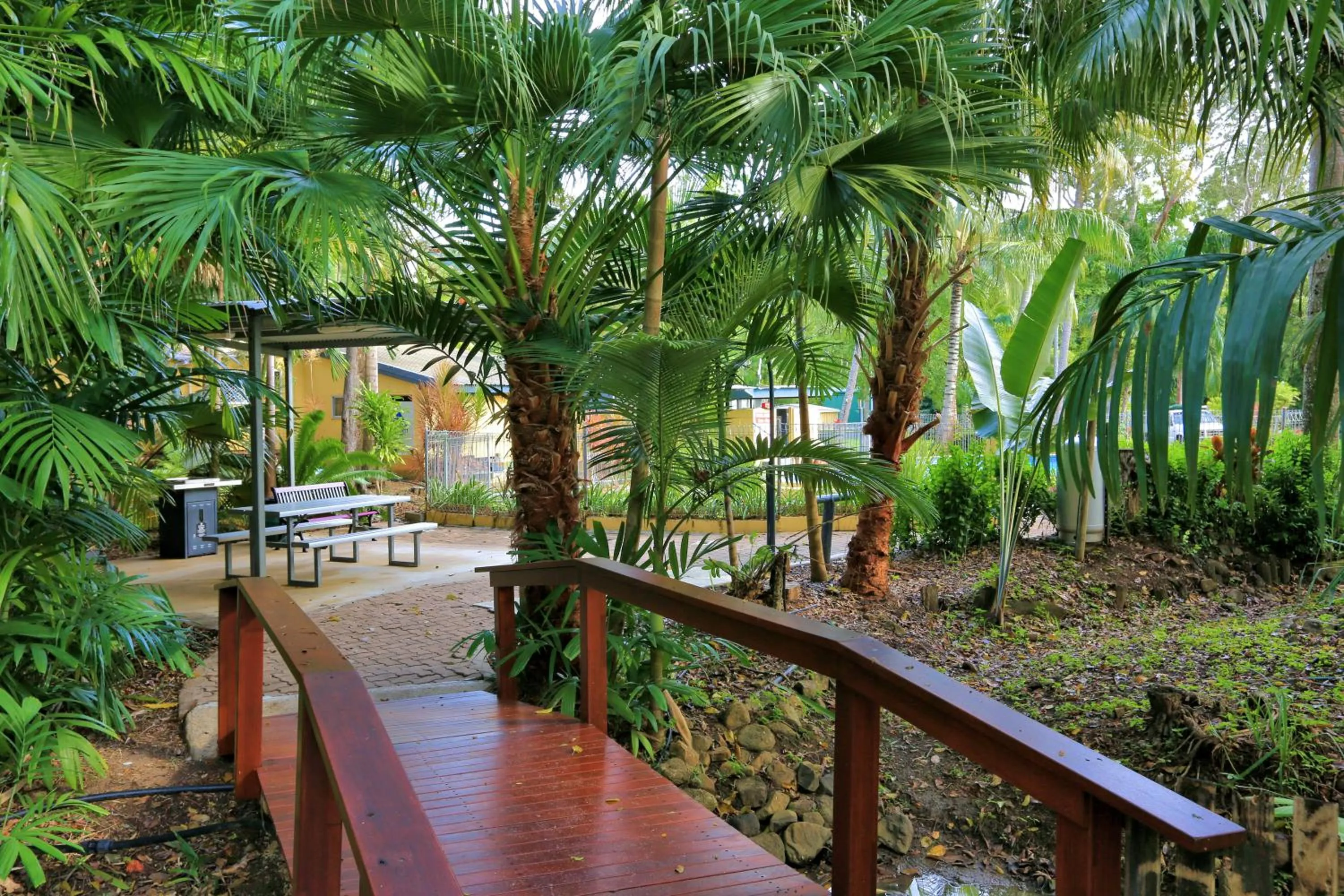 Garden in BIG4 Whitsunday Islands Holiday Park