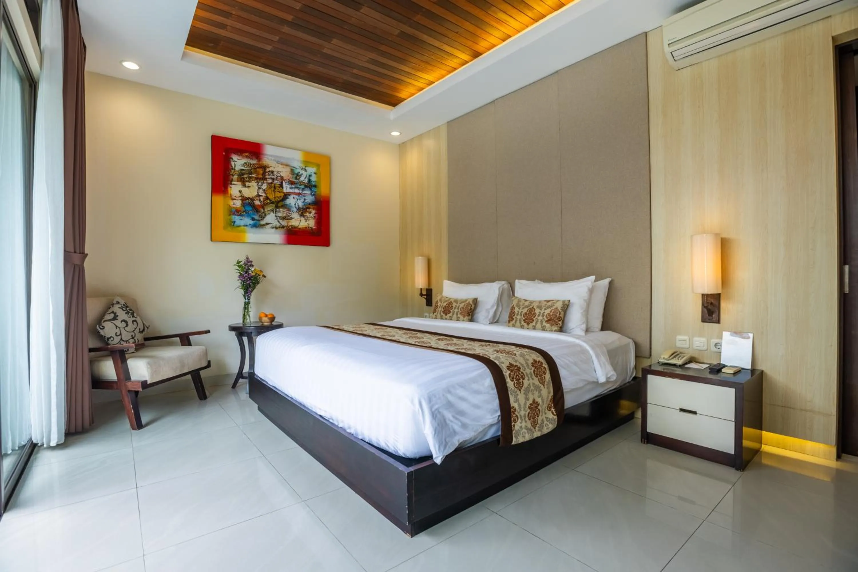 Bed in La Paradis Villa