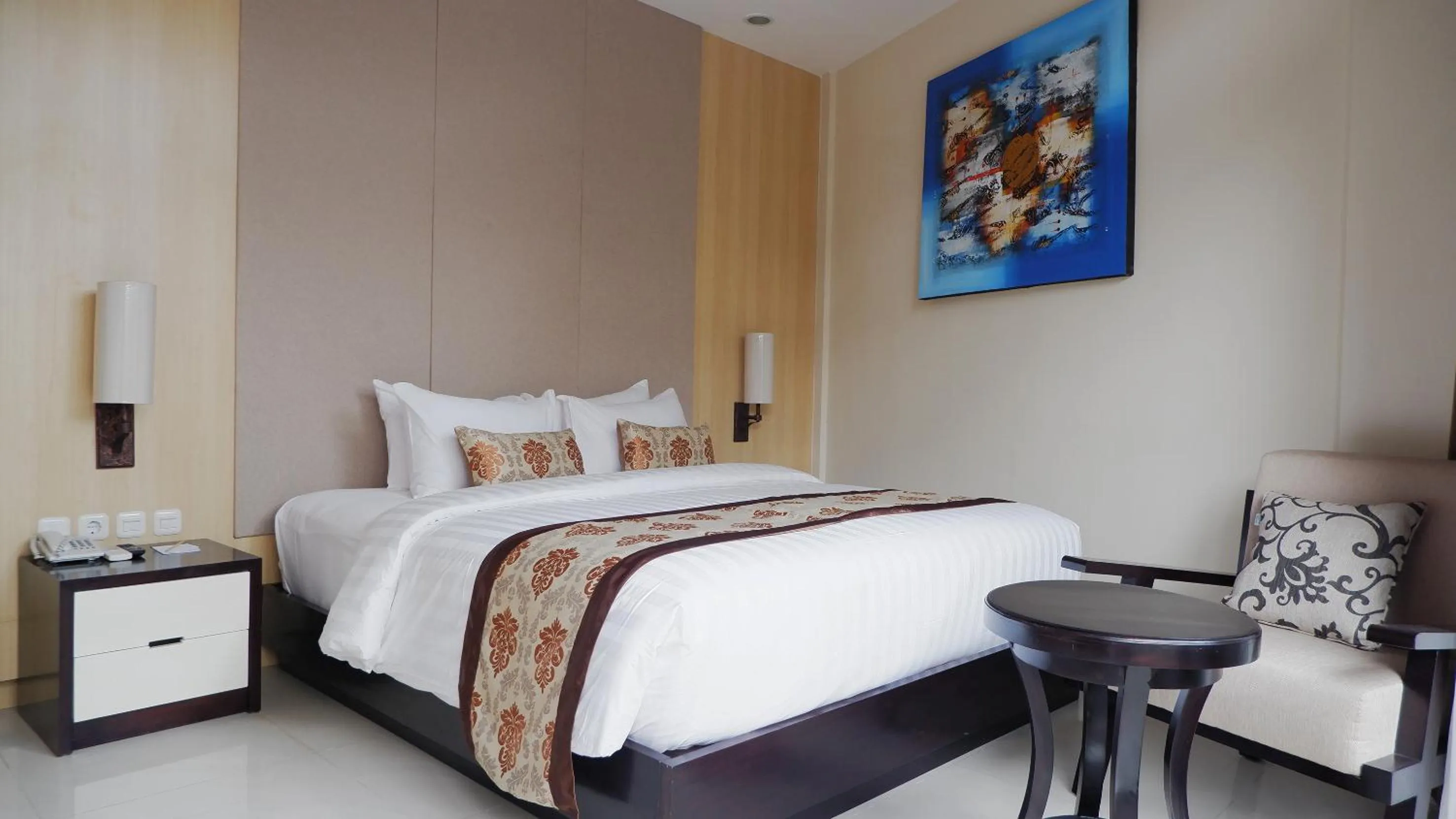 Bed in La Paradis Villa