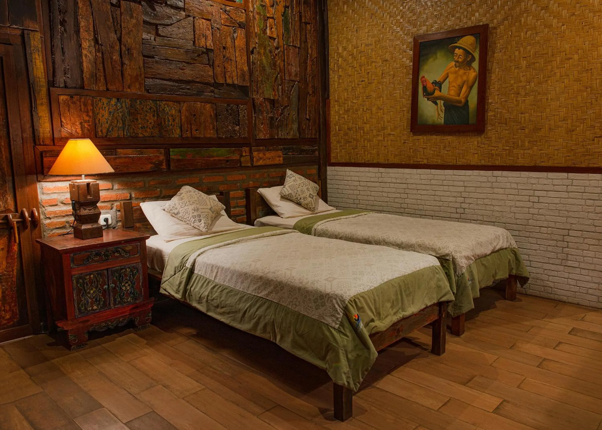 Bed in Pondok Pitaya Balian Hotel