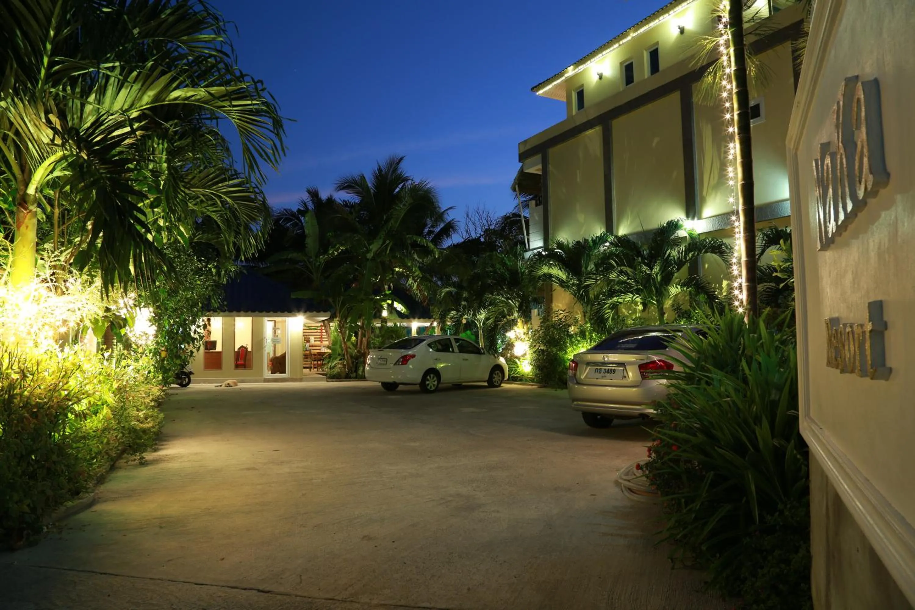 Facade/entrance in Naka Resort