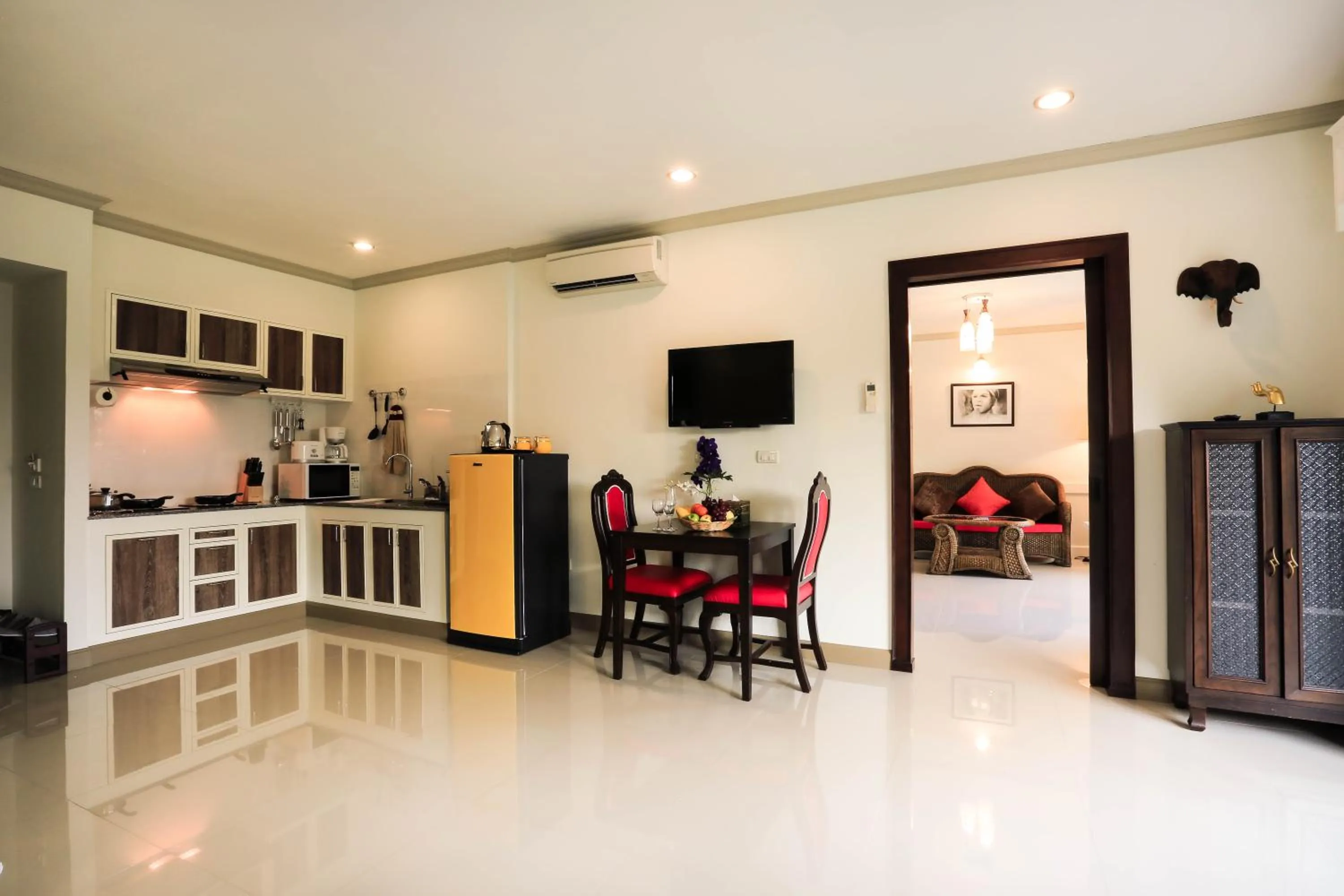 Kitchen or kitchenette in Naka Resort