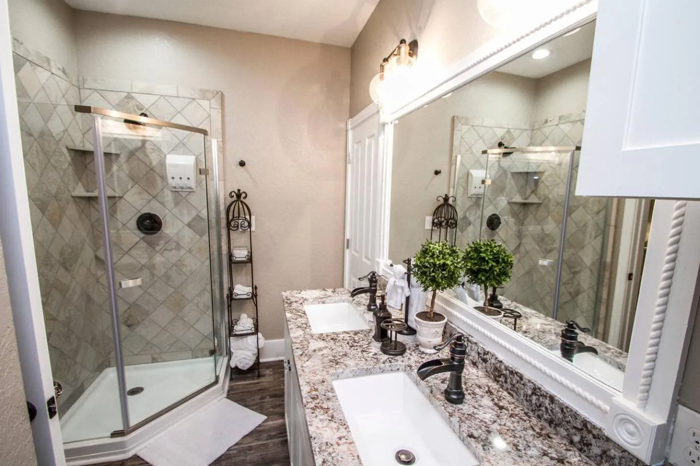 Shower in Wyoming St Restored Historic 2BR/1BA Downtown