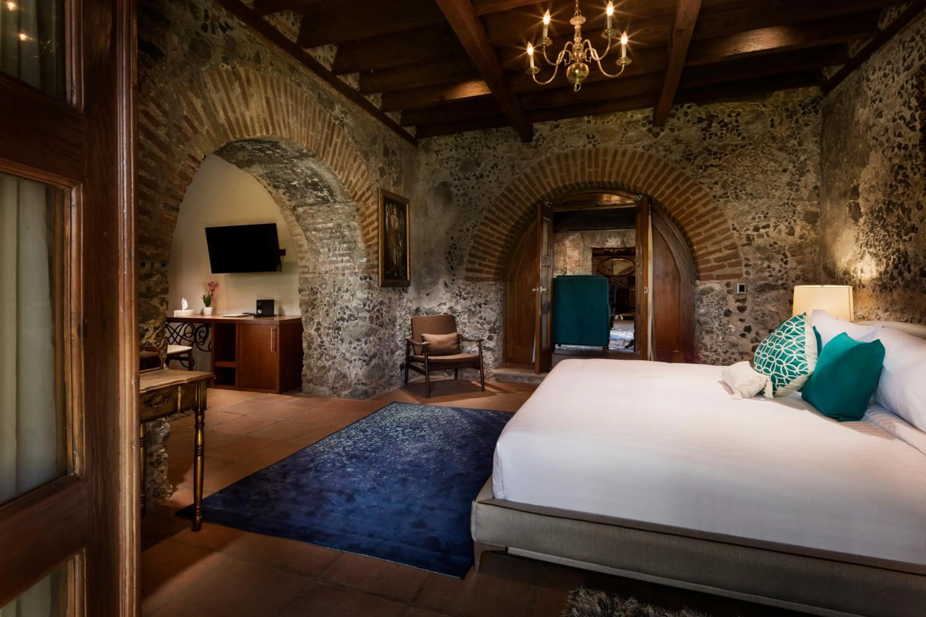 Photo of the whole room, Bed in Hacienda Santo Cristo Hotel & Spa - Adults Only