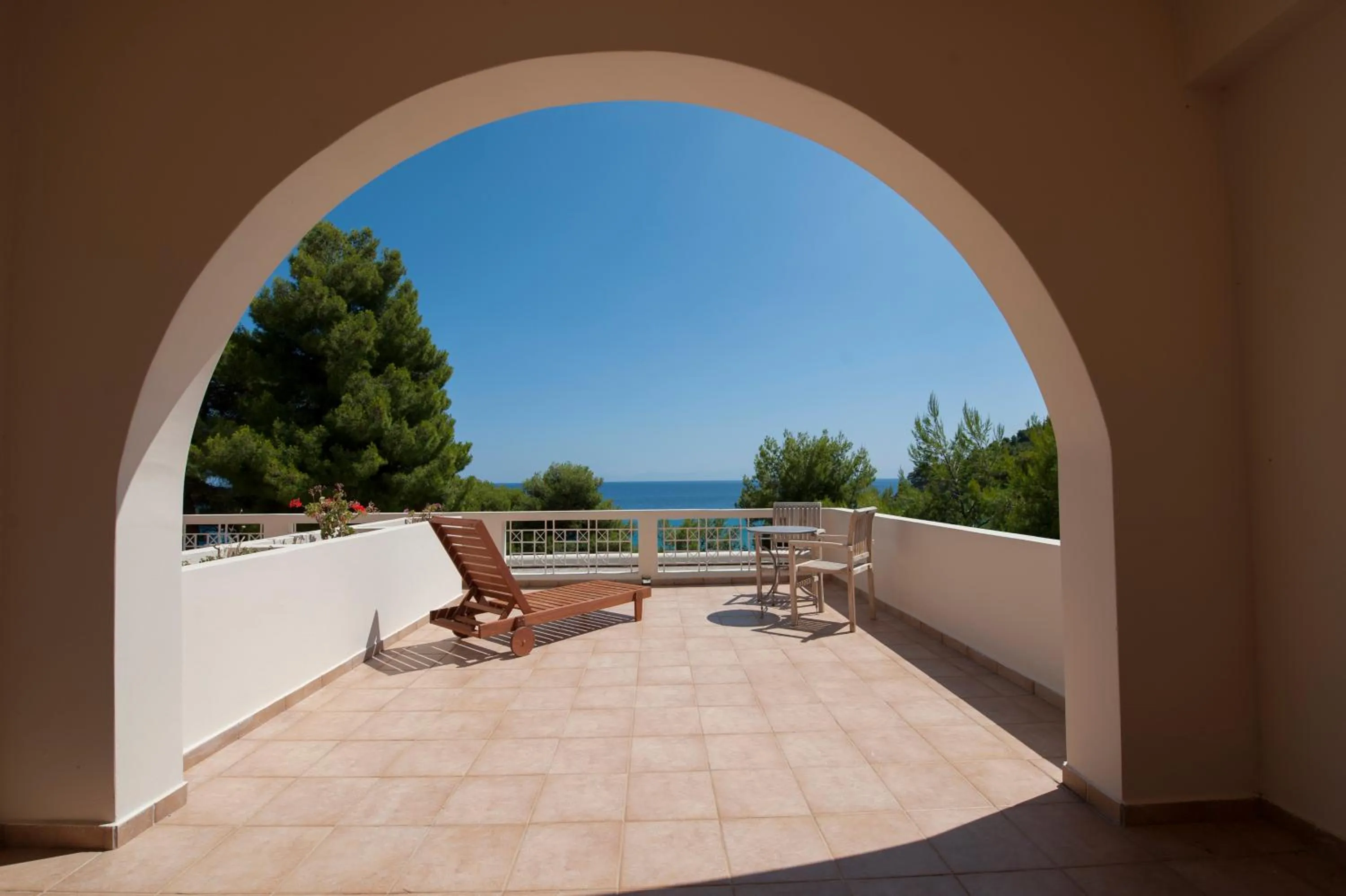 Balcony/Terrace in Alonissos Beach Bungalows And Suites Hotel