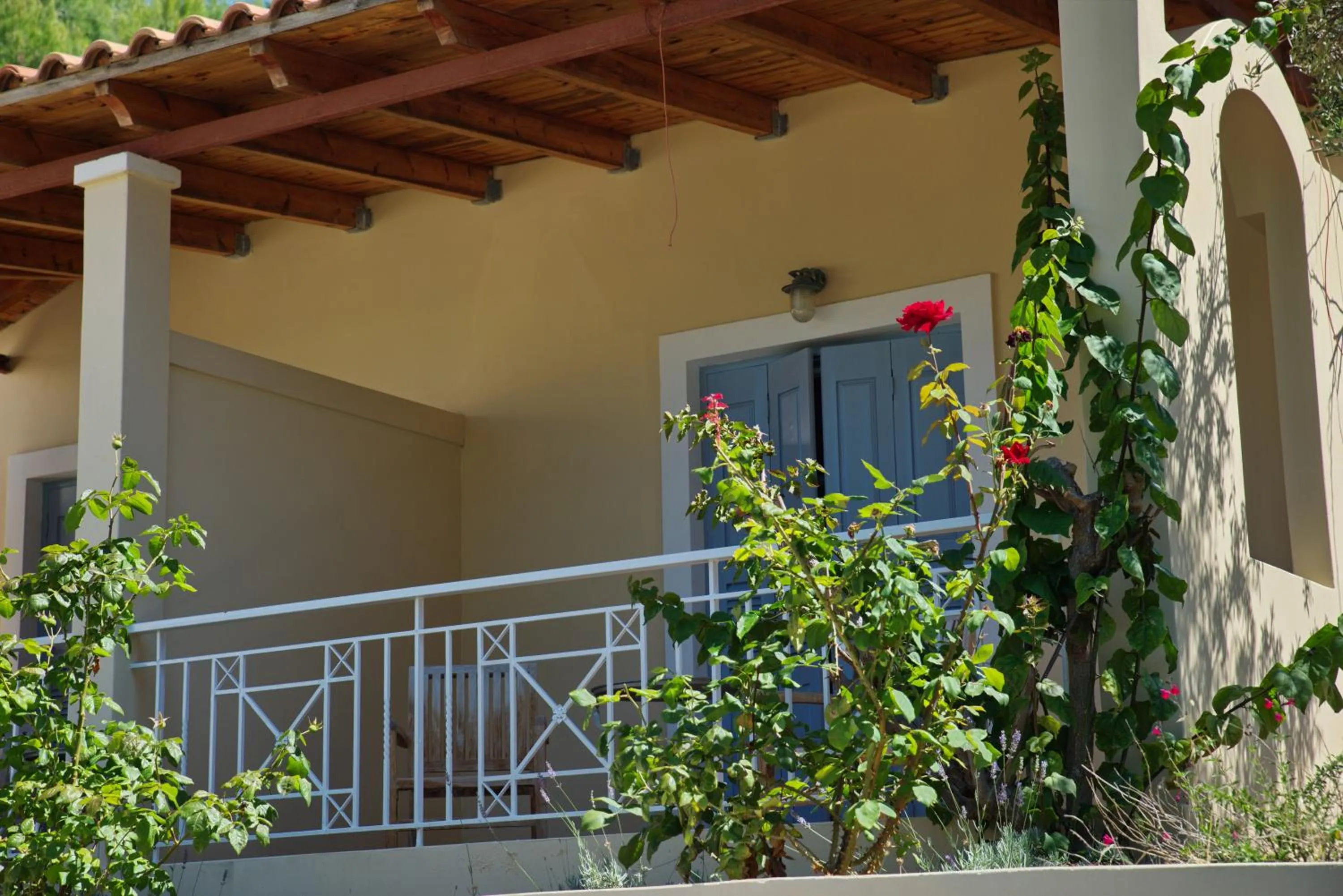 Balcony/Terrace in Alonissos Beach Bungalows And Suites Hotel